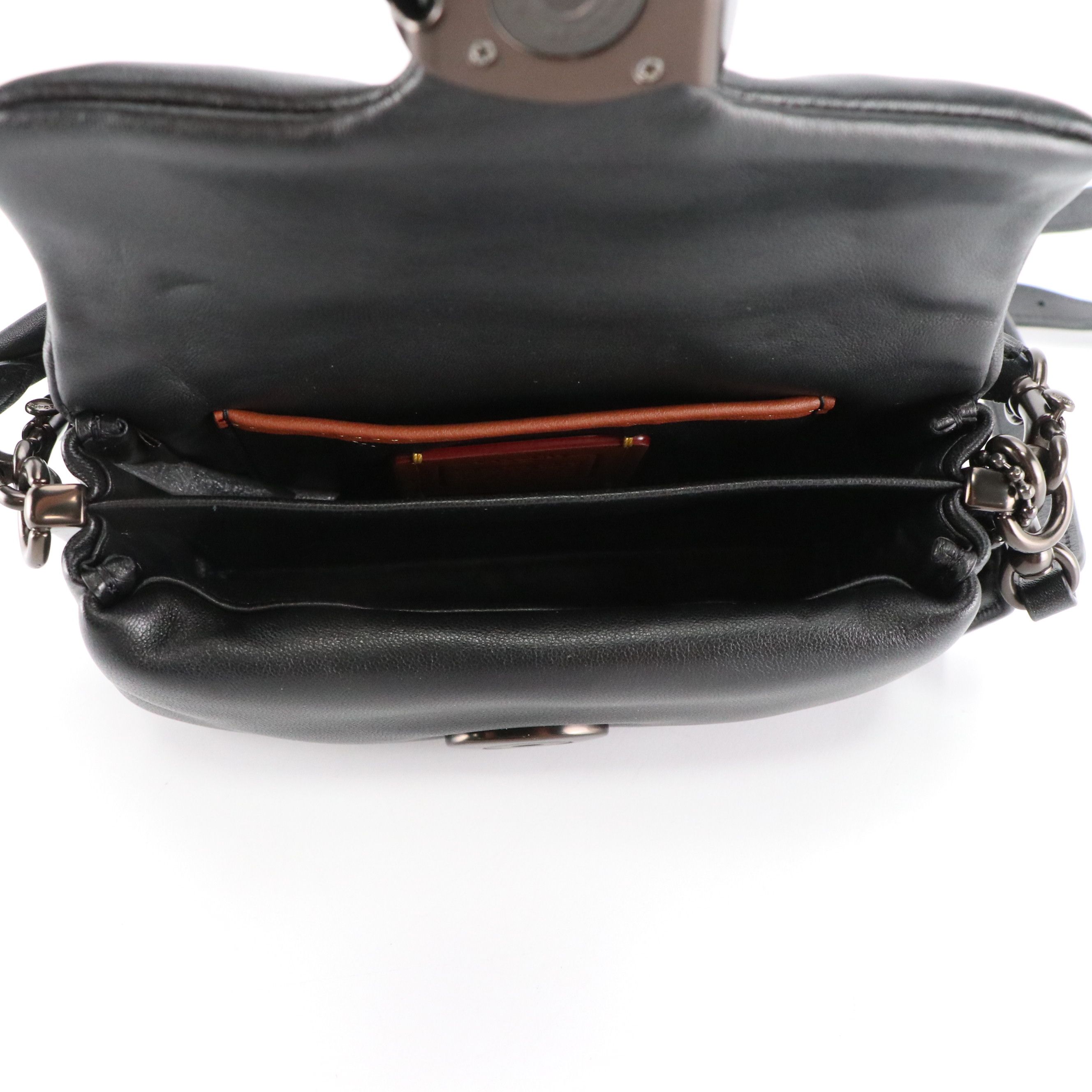 Coach Pillow Tabby 18 Mini Bag in Black Nappa Leather