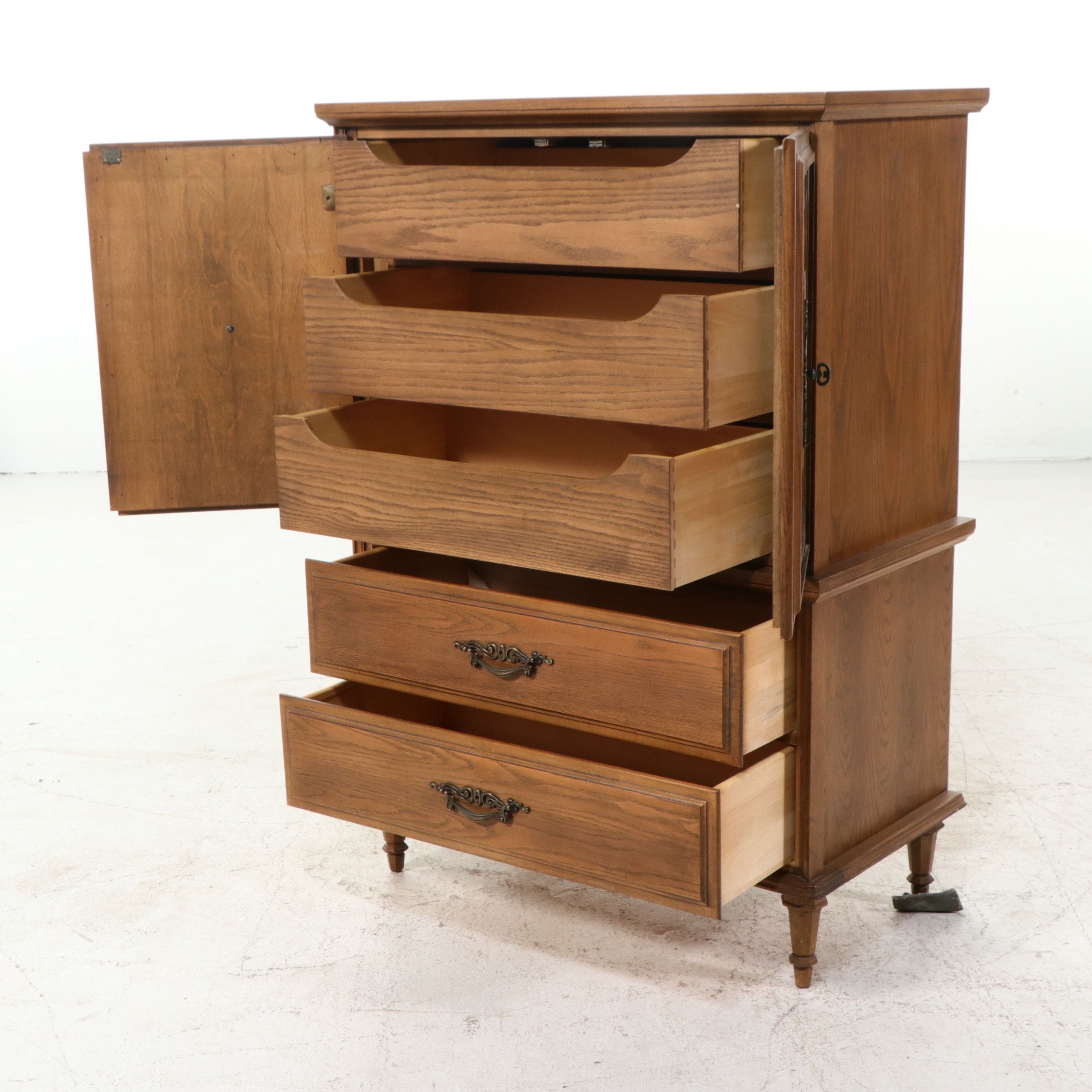 Mediterranean Revival "Camello" Door Chest, Mid to Late 20th Century