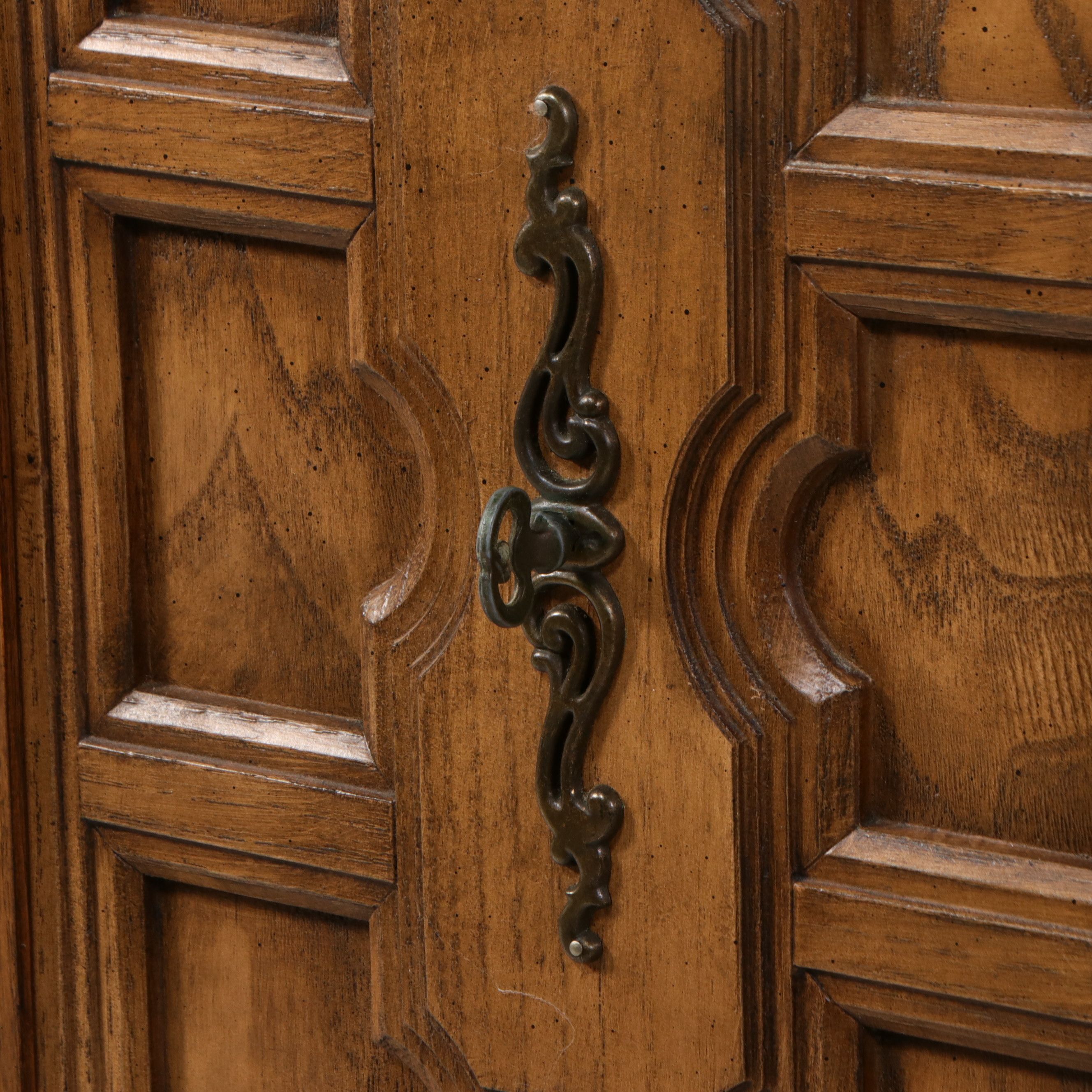 Mediterranean Revival "Camello" Door Chest, Mid to Late 20th Century