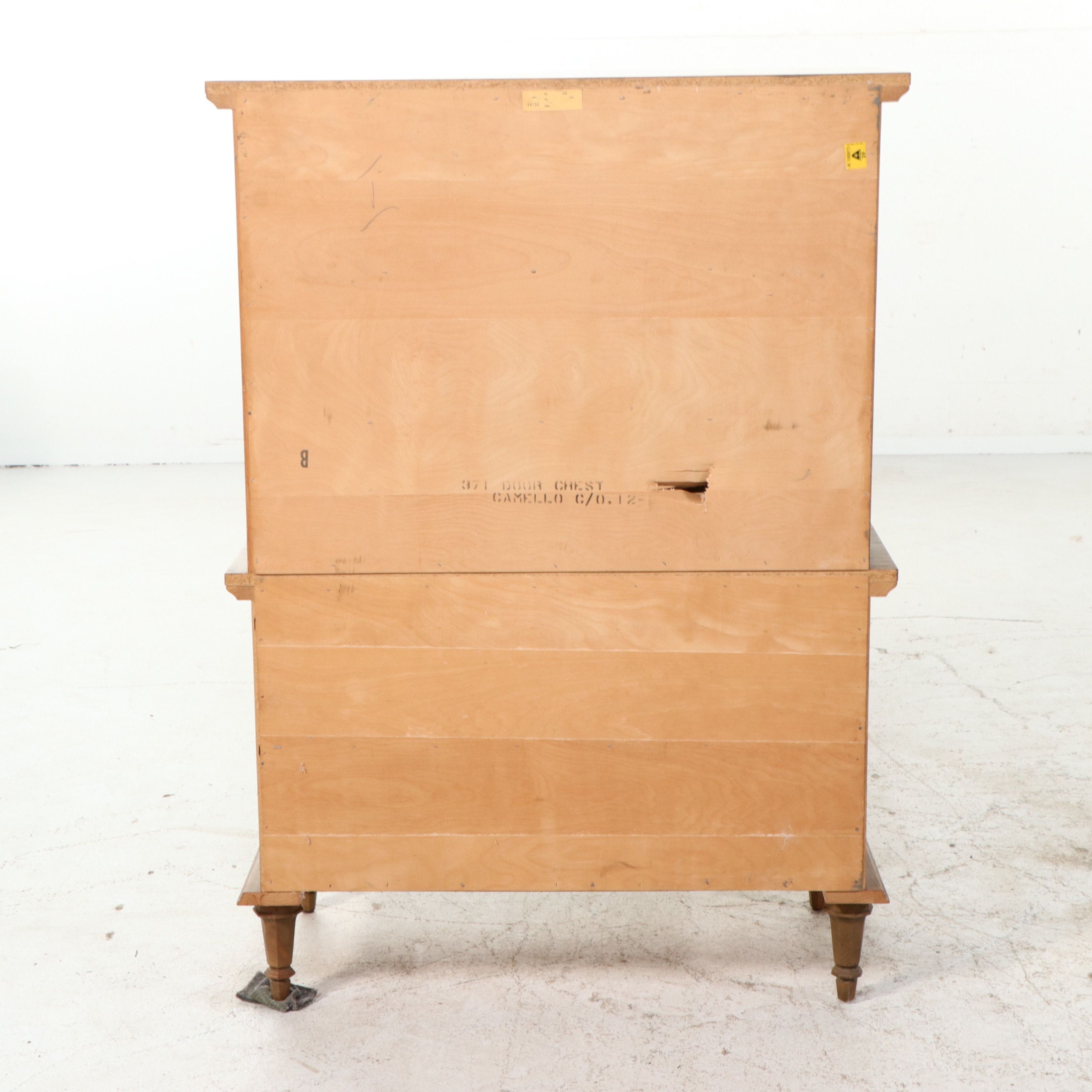 Mediterranean Revival "Camello" Door Chest, Mid to Late 20th Century