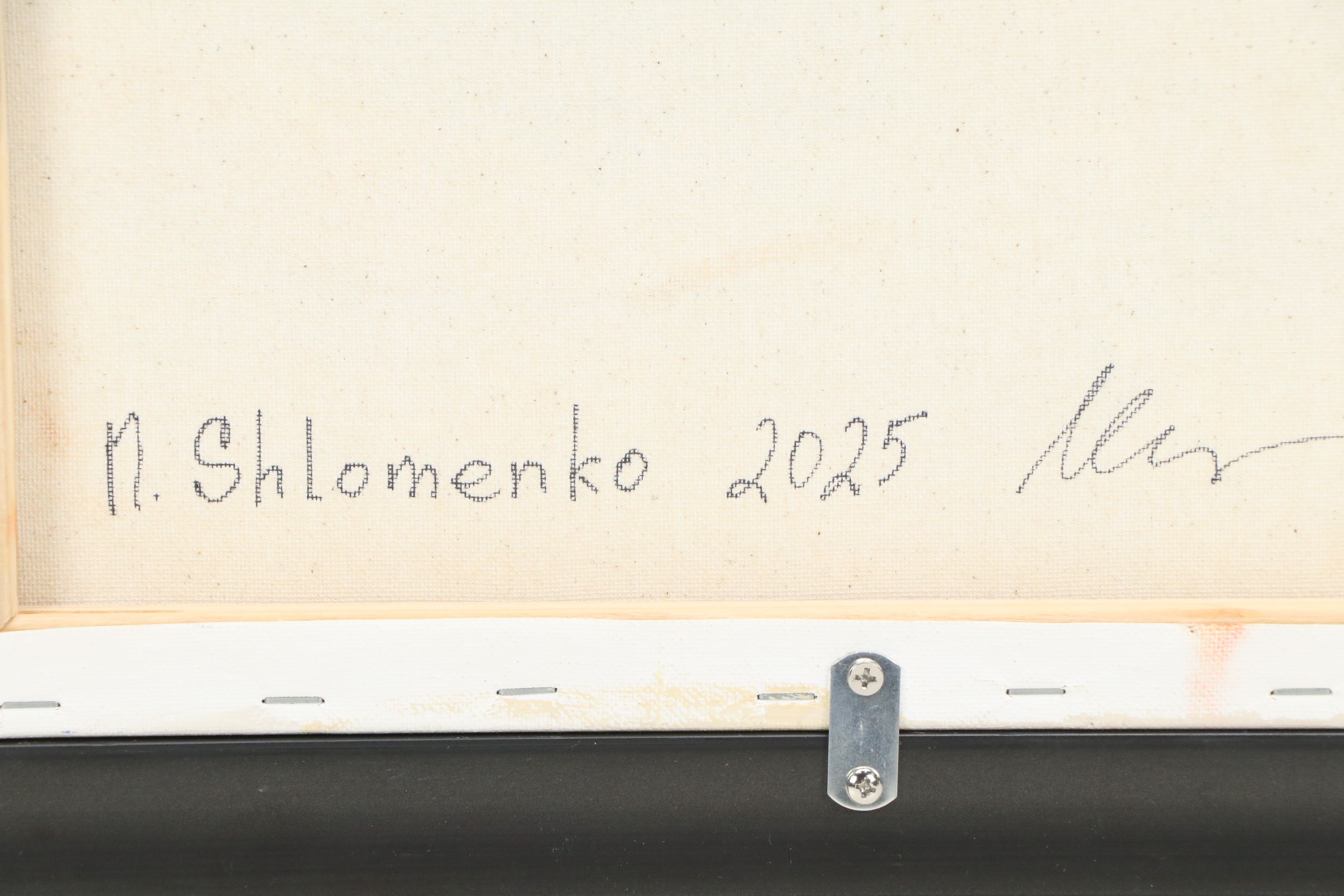 Nataliya Shlomenko Oil Painting "Red Fox," 2025