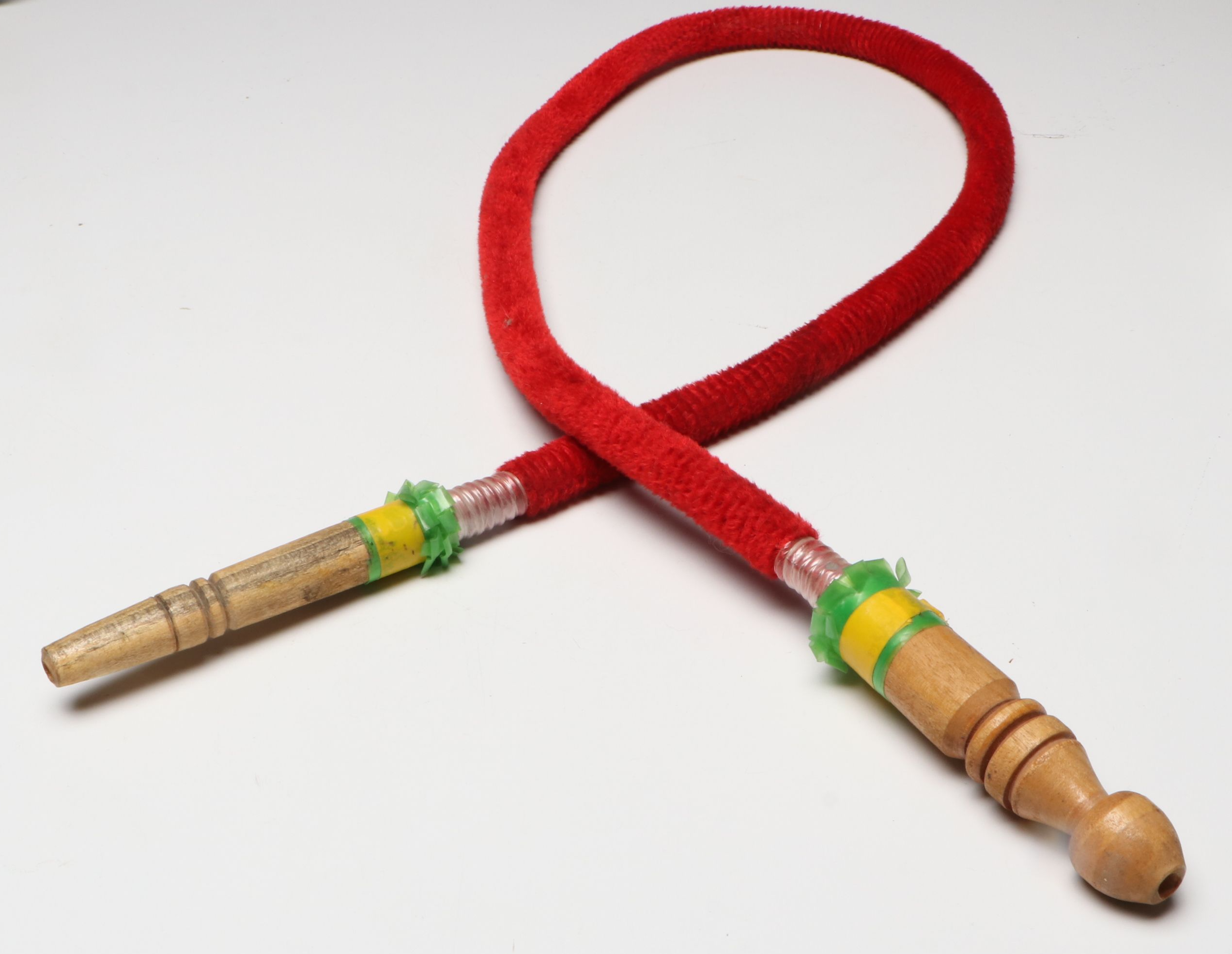 Persian Cobalt Glass Naser al-Din Shah Qajar Portrait Hookah