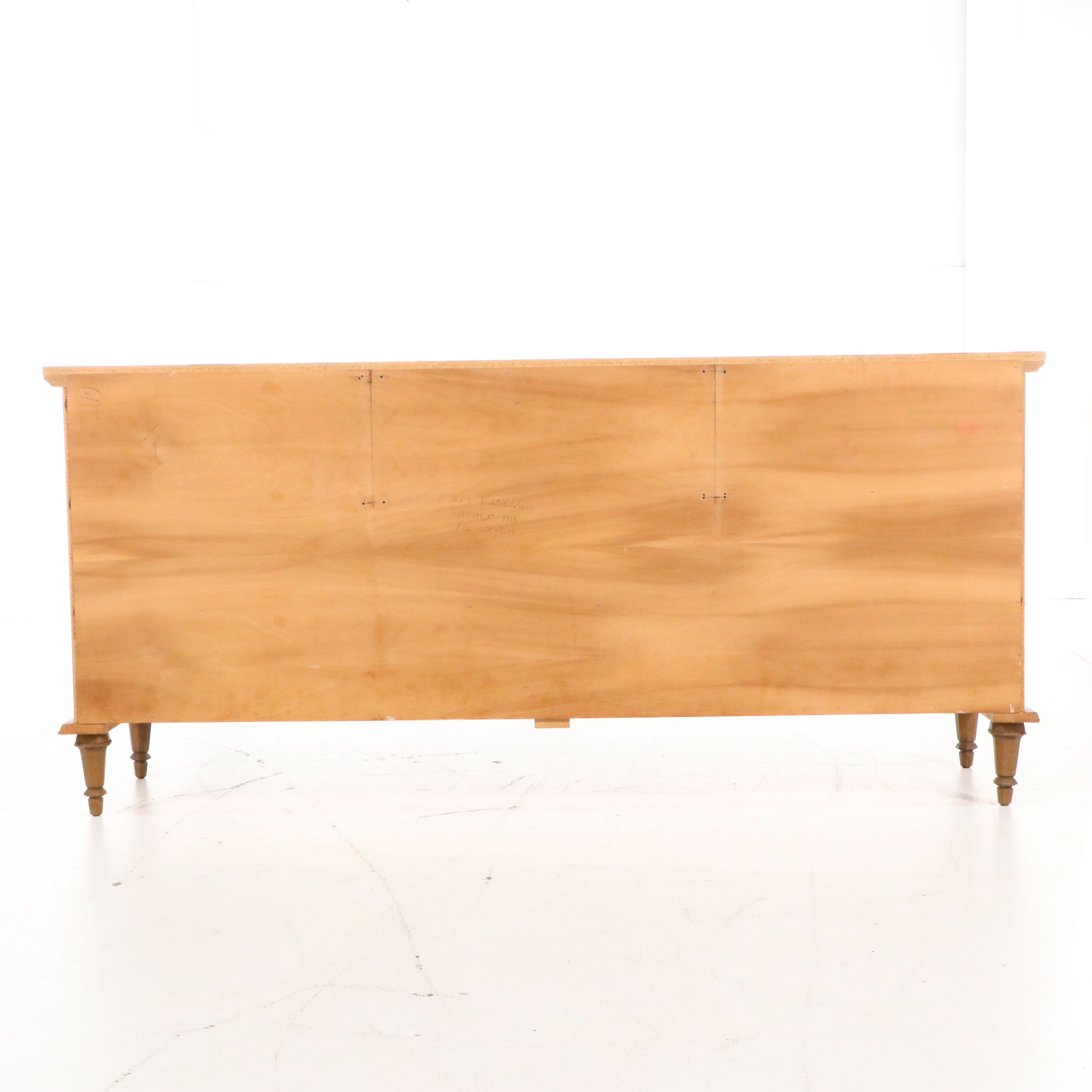 Mediterranean Revival Pecan Bedroom Suite, 1968