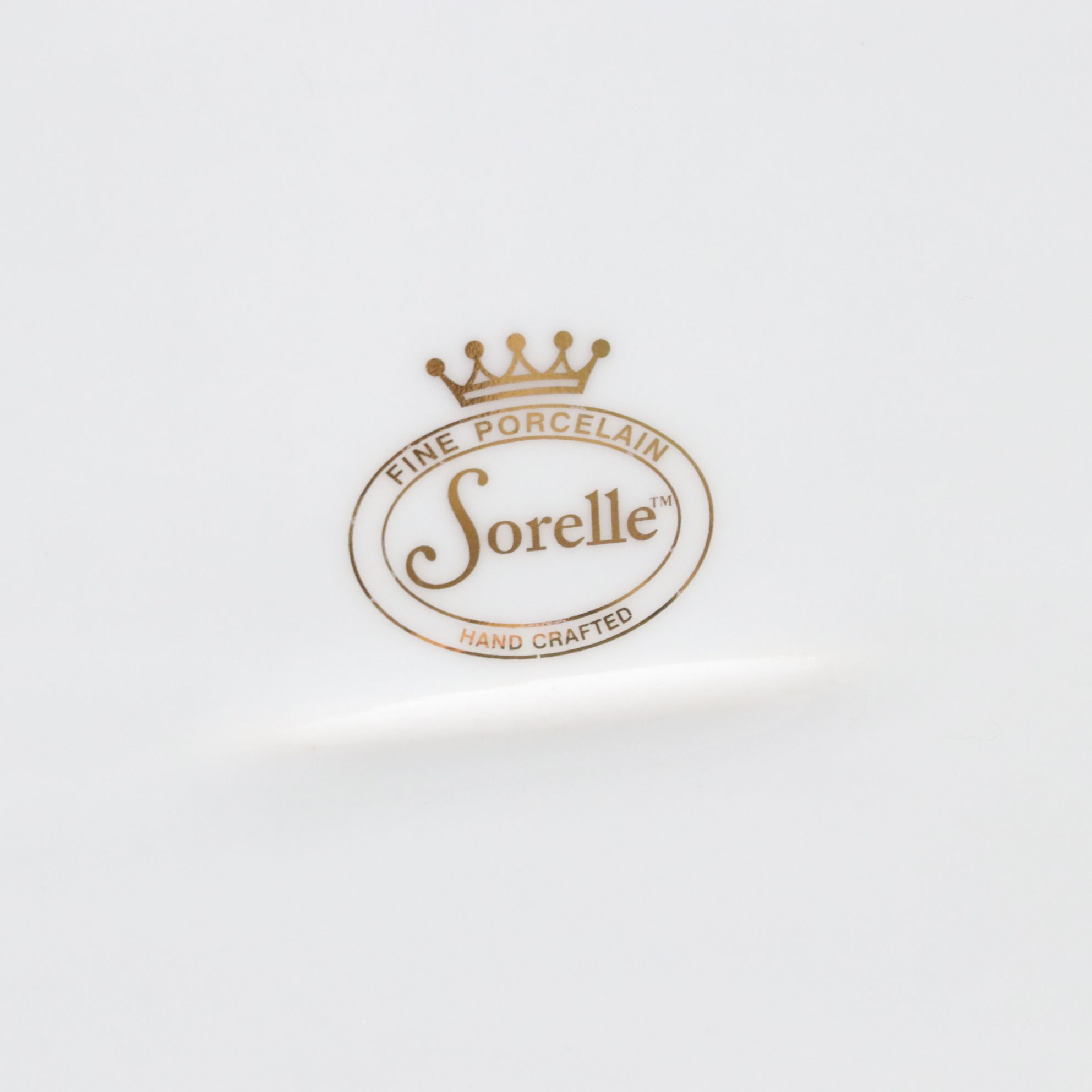 Sorelle "SZE9" Gold and Cobalt Blue Porcelain Dinnerware Set