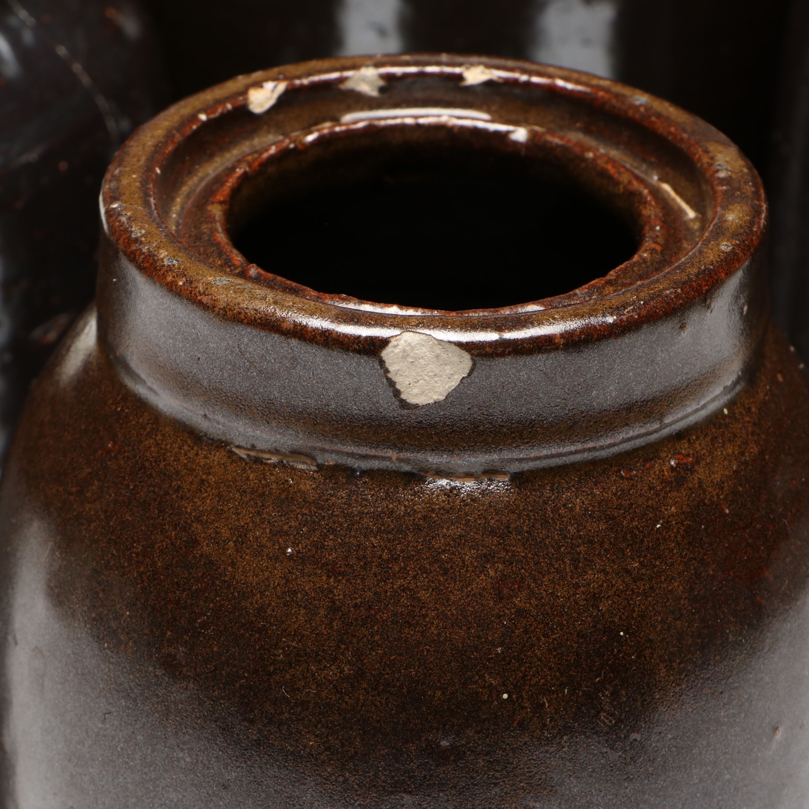 American Redware Pottery Jars, 19th Century
