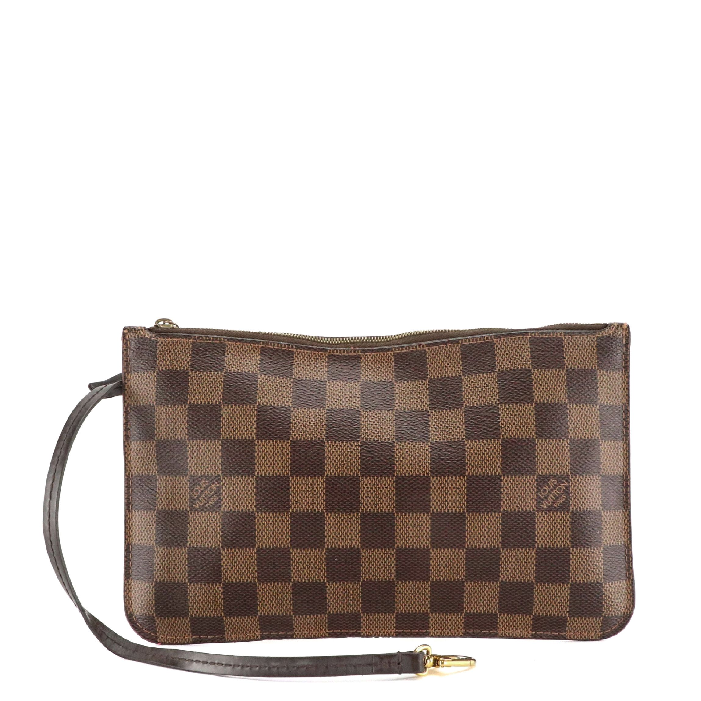 Louis Vuitton Neverfull MM/GM Pouch in Damier Ebene Canvas