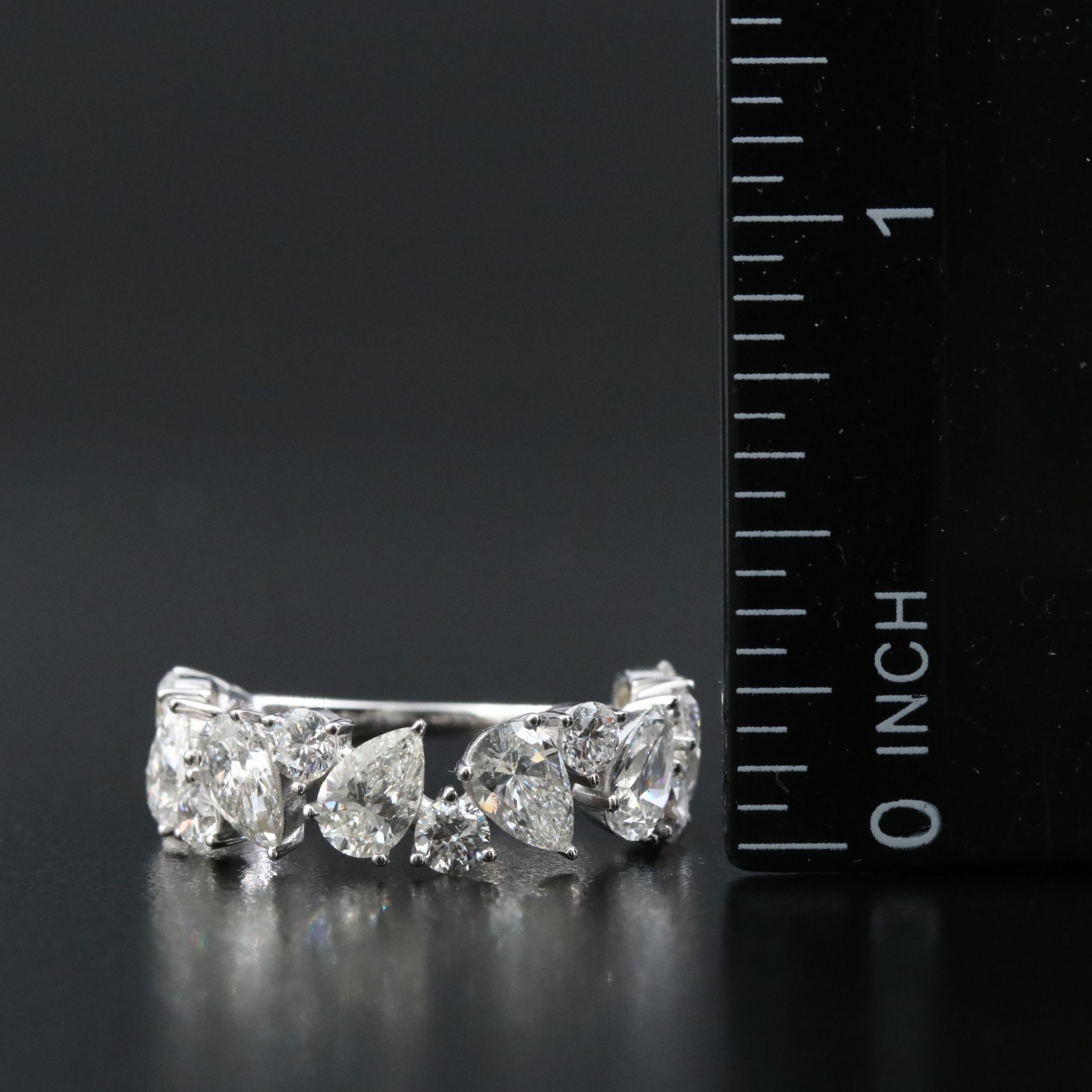 14K 3.50 CTW Lab Grown Diamond Ring