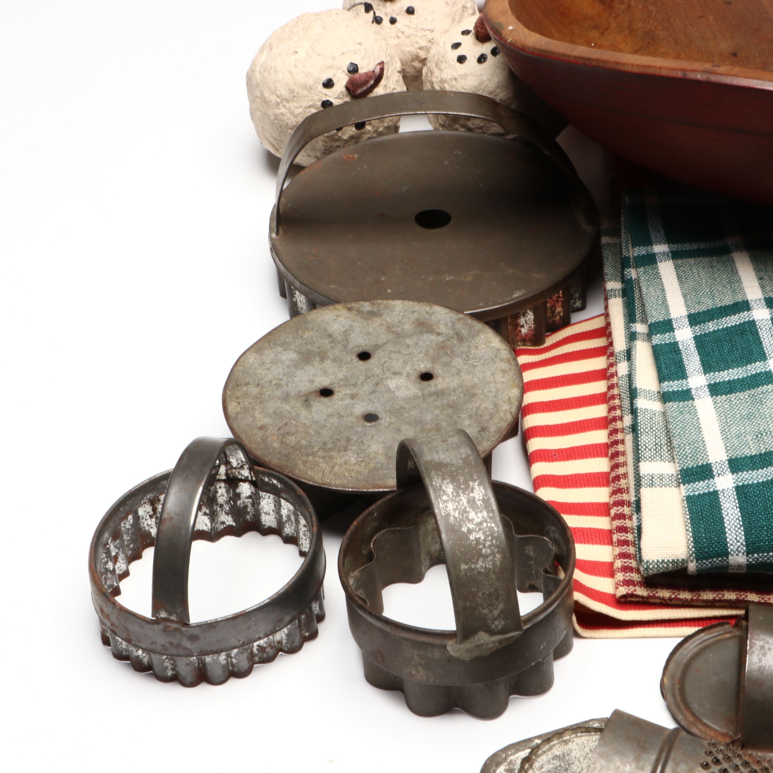 Cotton and Polyester Christmas Kitchen Towels with More Kitchenware