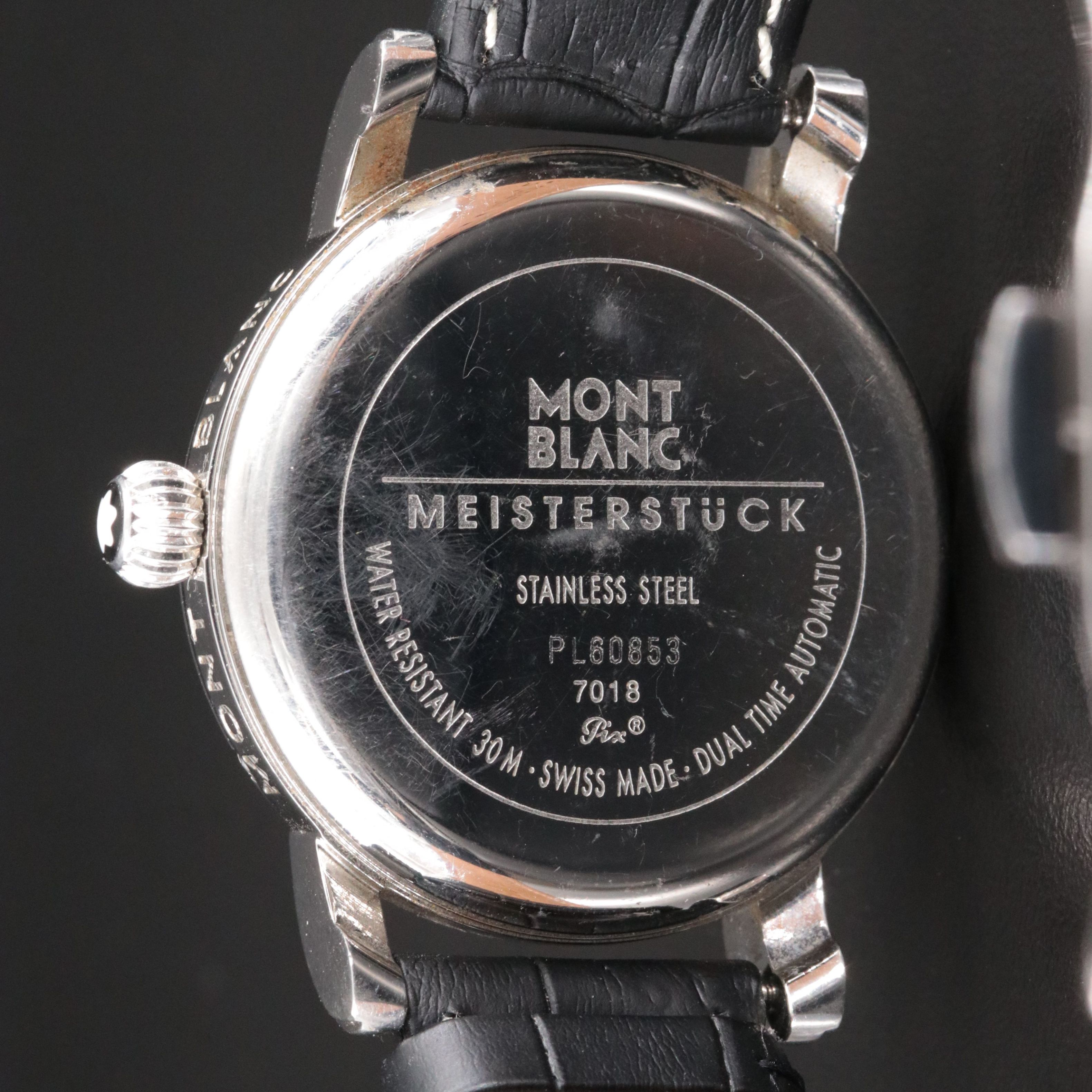 Montblanc Meisterstück Dual Time GMT 7018 Automatic Watch