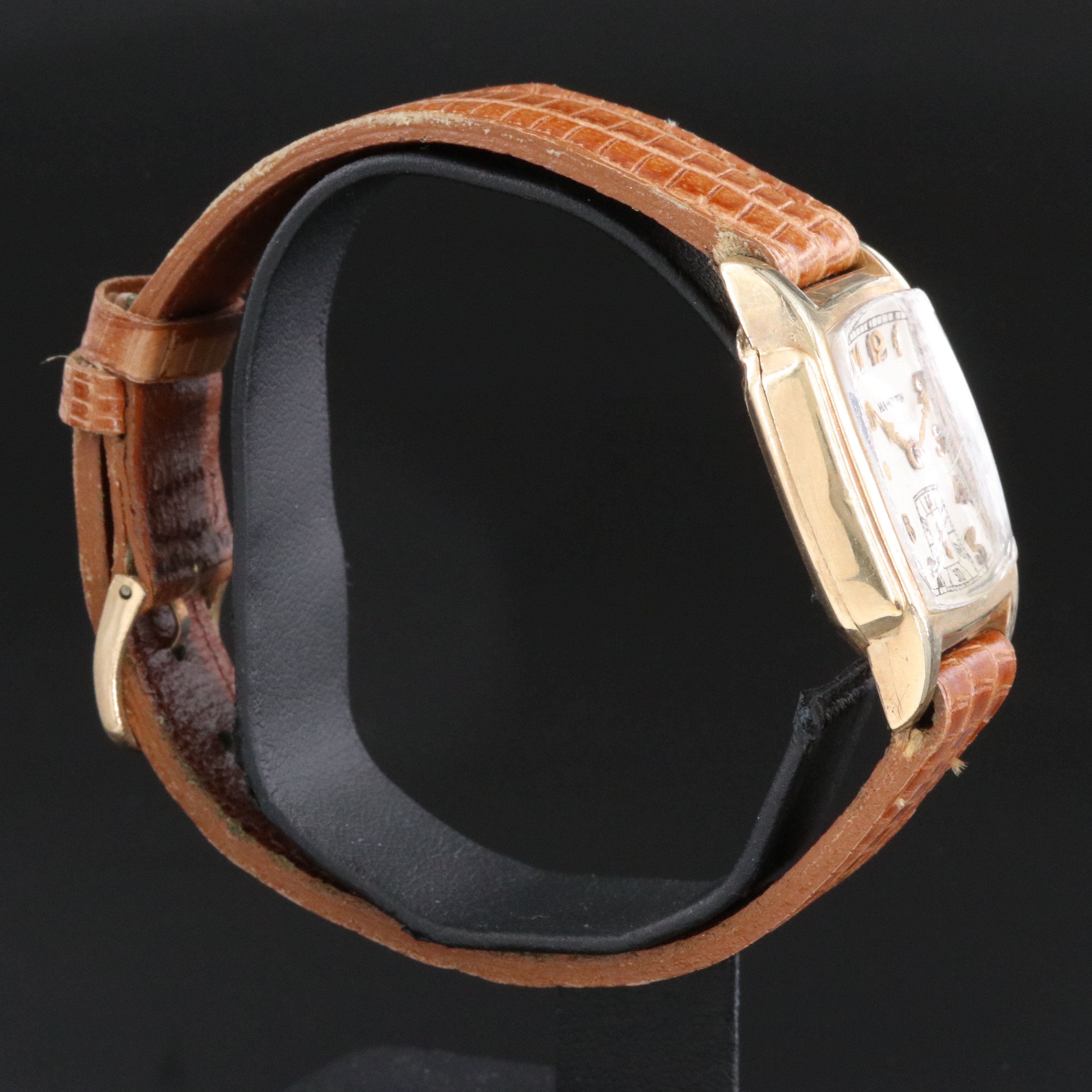 Hamilton Elinvar Gold-Filled Stem Wind Watch