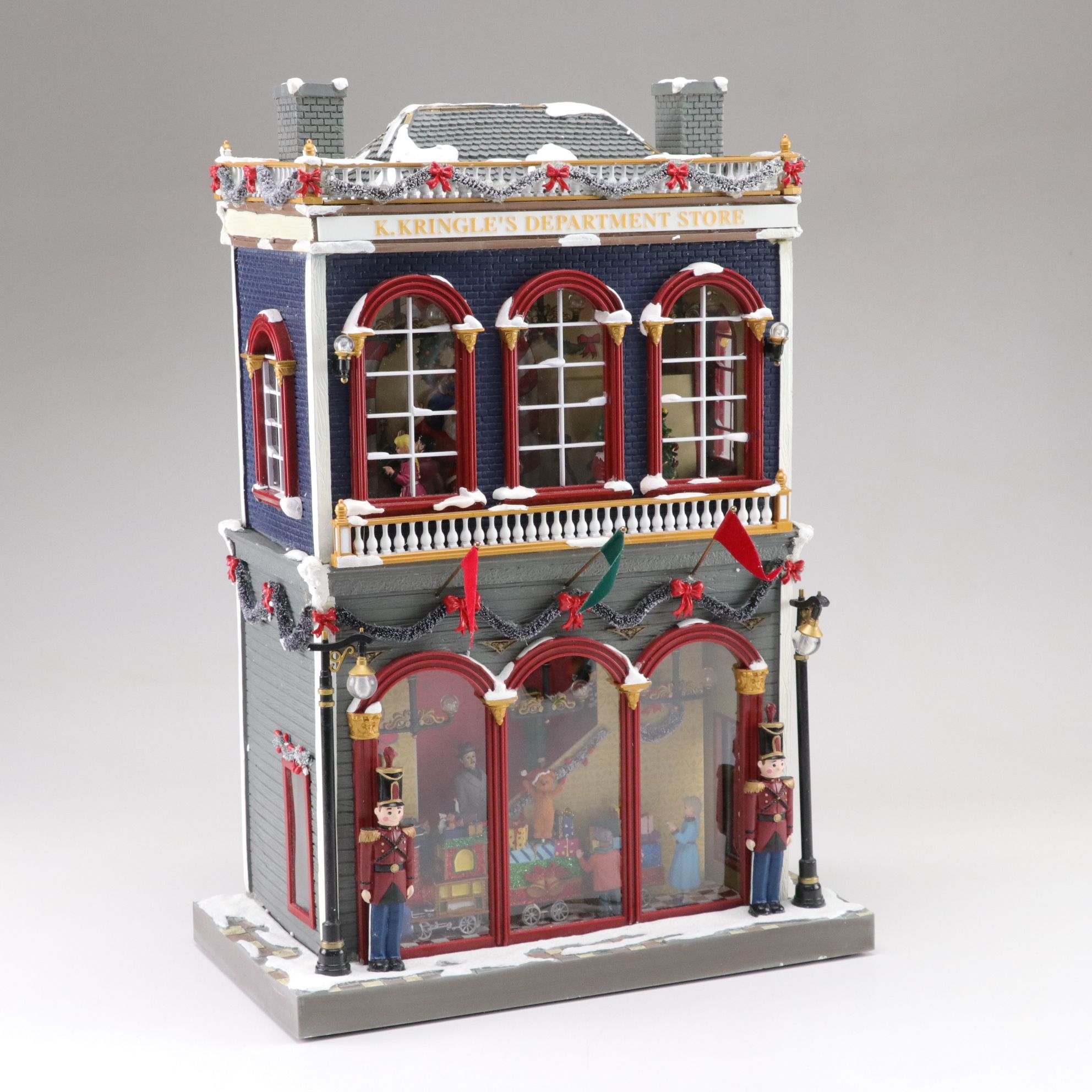 Mr. Christmas Hyde Park "Kris Kringle's Department Store" Animated Village