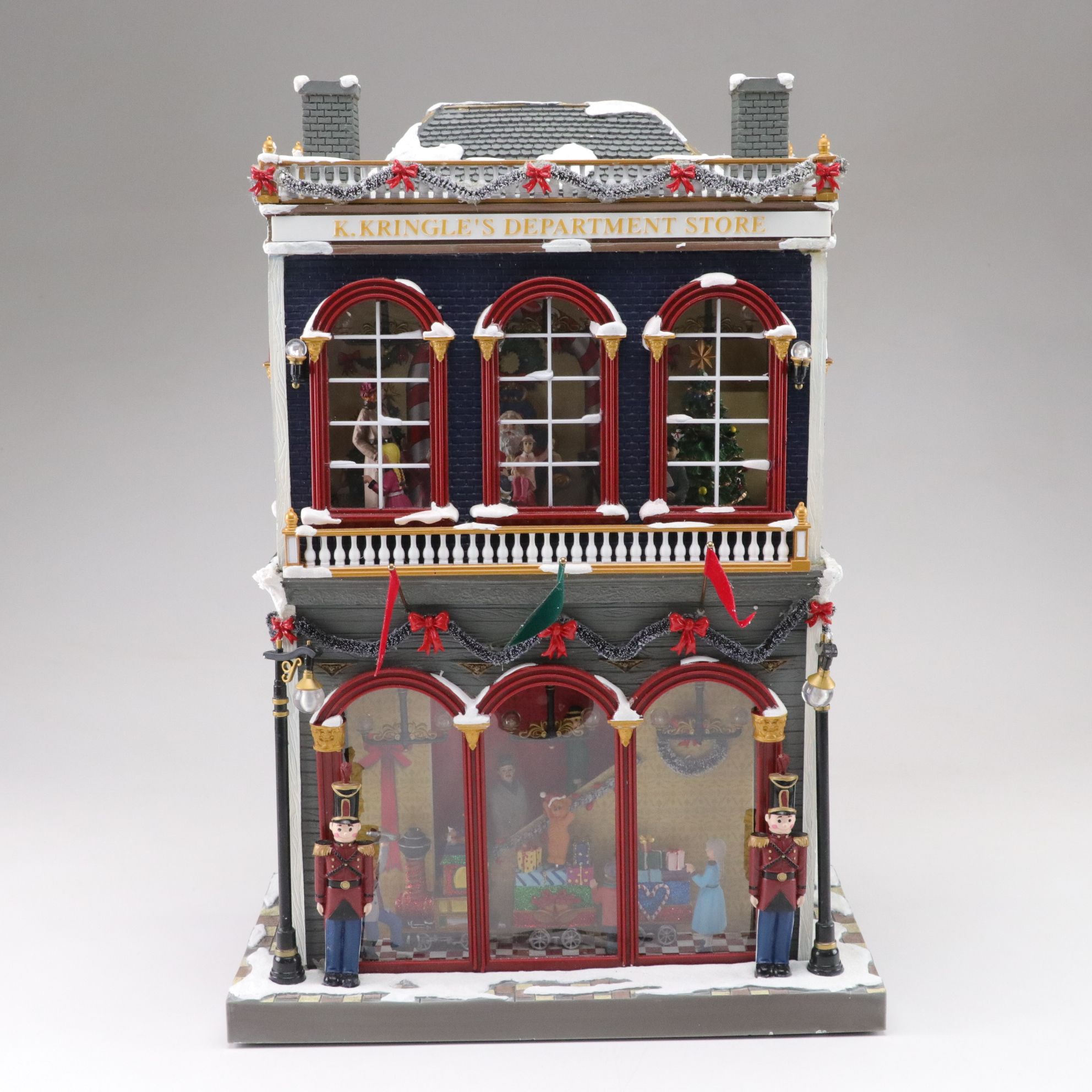 Mr. Christmas Hyde Park "Kris Kringle's Department Store" Animated Village