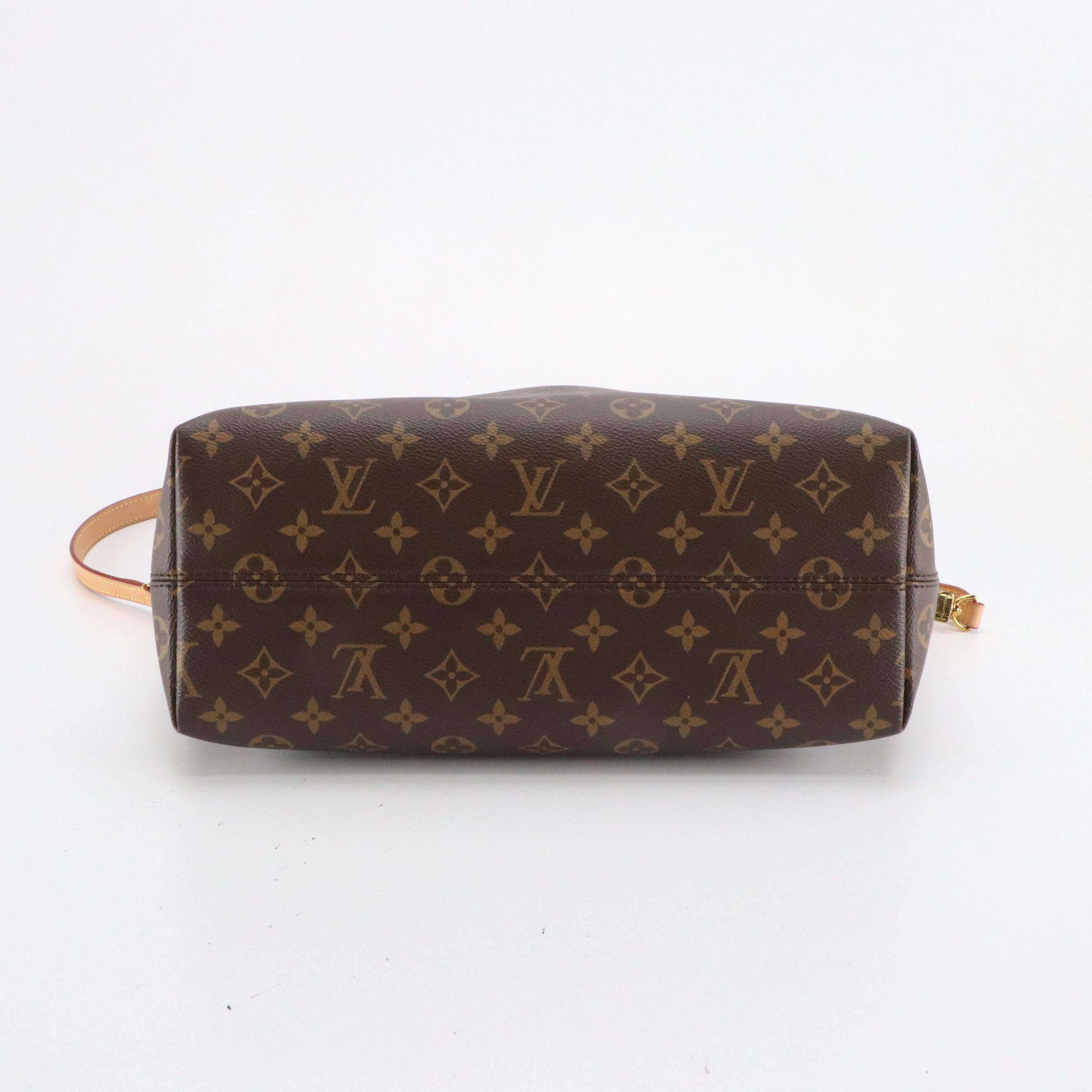 Louis Vuitton Boetie MM NM Two-Way Bag in Monogram Canvas and Vachetta Leather