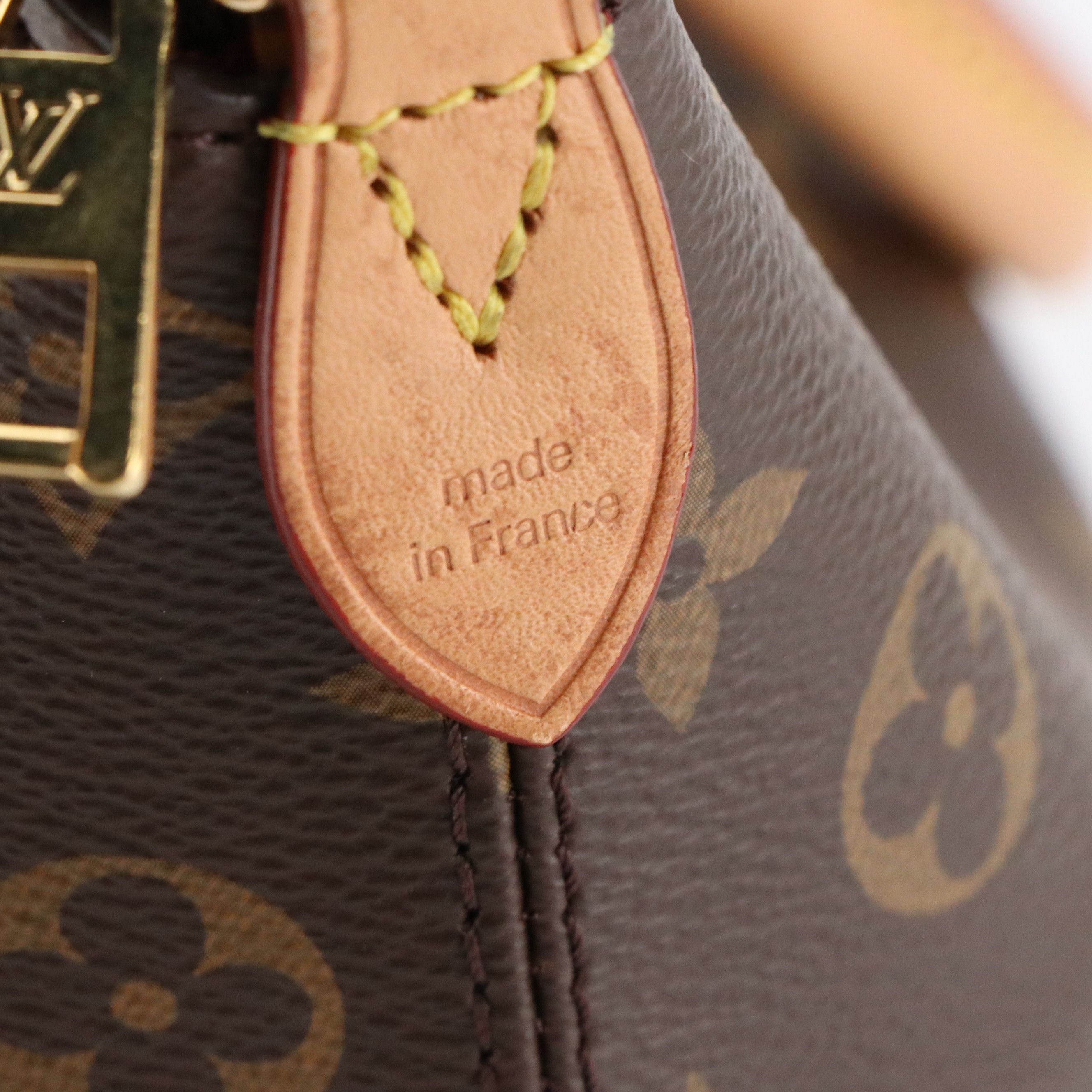 Louis Vuitton Boetie MM NM Two-Way Bag in Monogram Canvas and Vachetta Leather