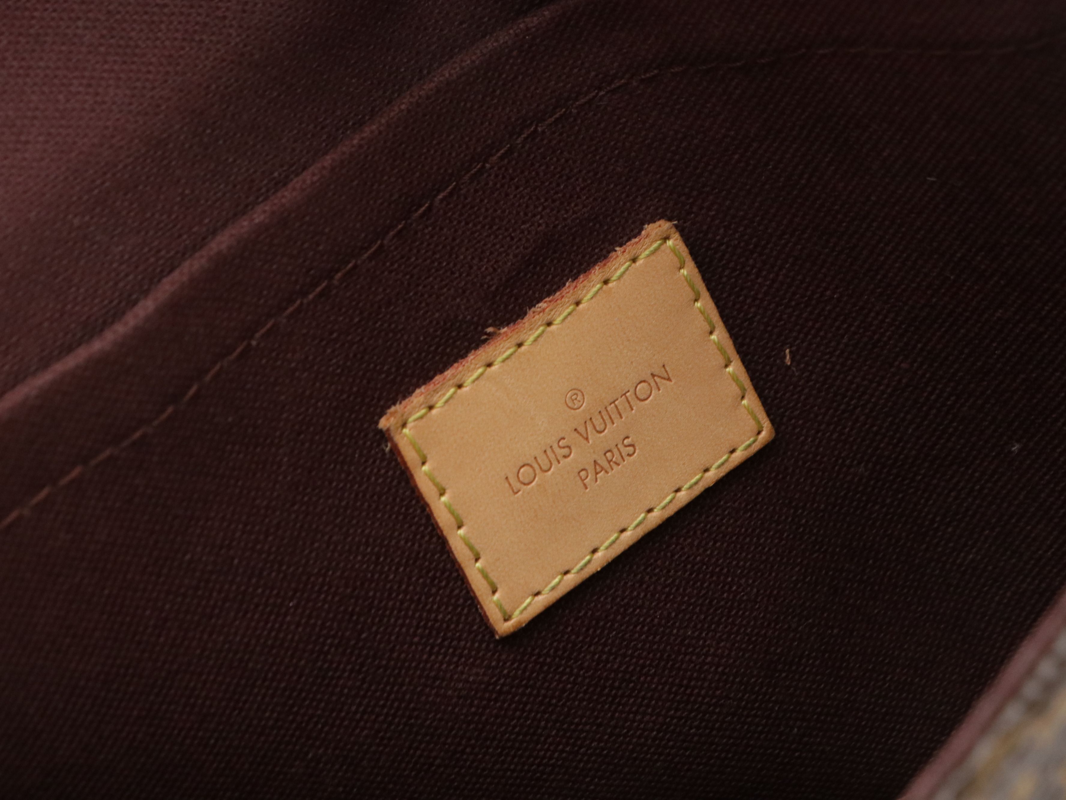 Louis Vuitton Saint Cloud Crossbody Bag in Monogram Canvas and Studded Leather