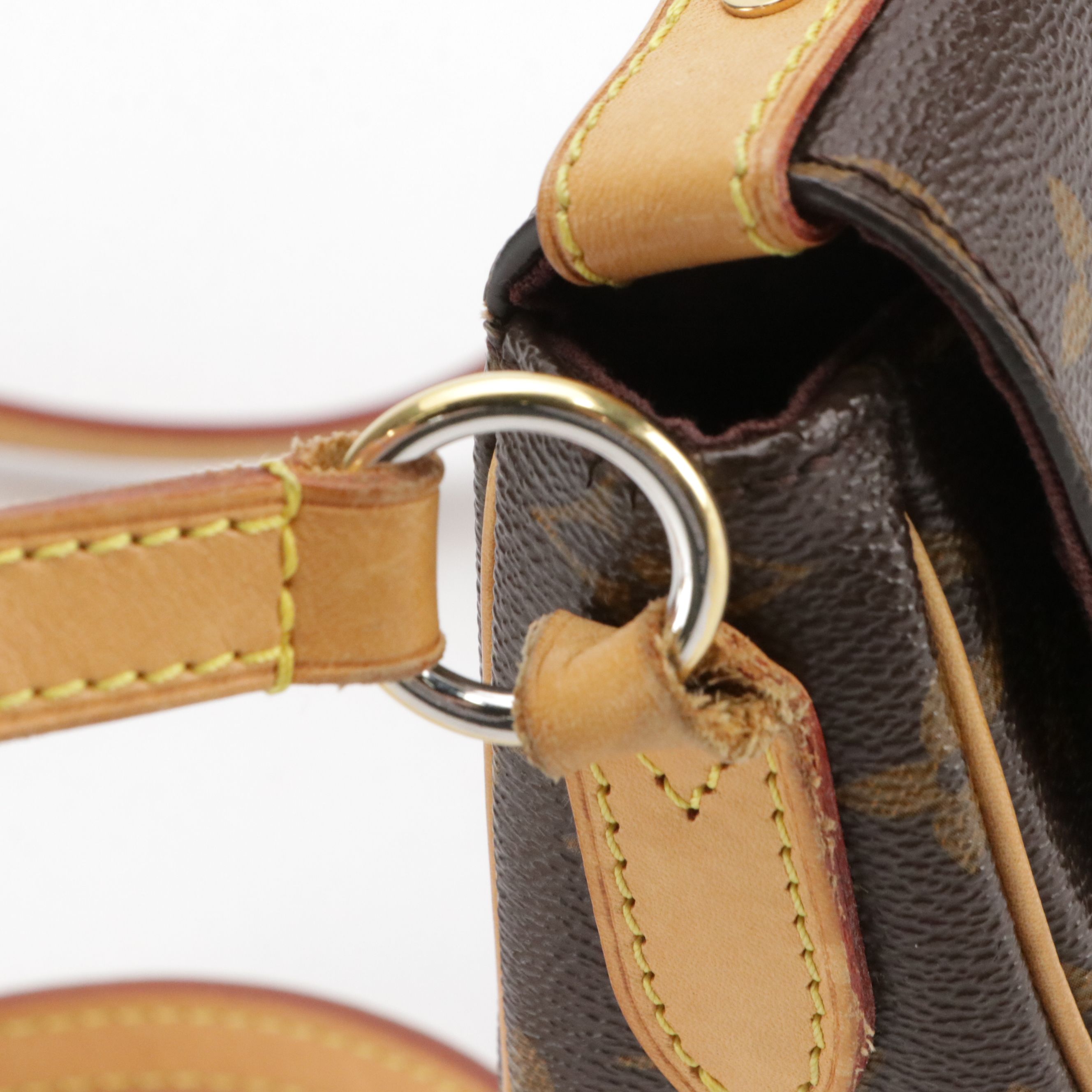 Louis Vuitton Saint Cloud Crossbody Bag in Monogram Canvas and Studded Leather