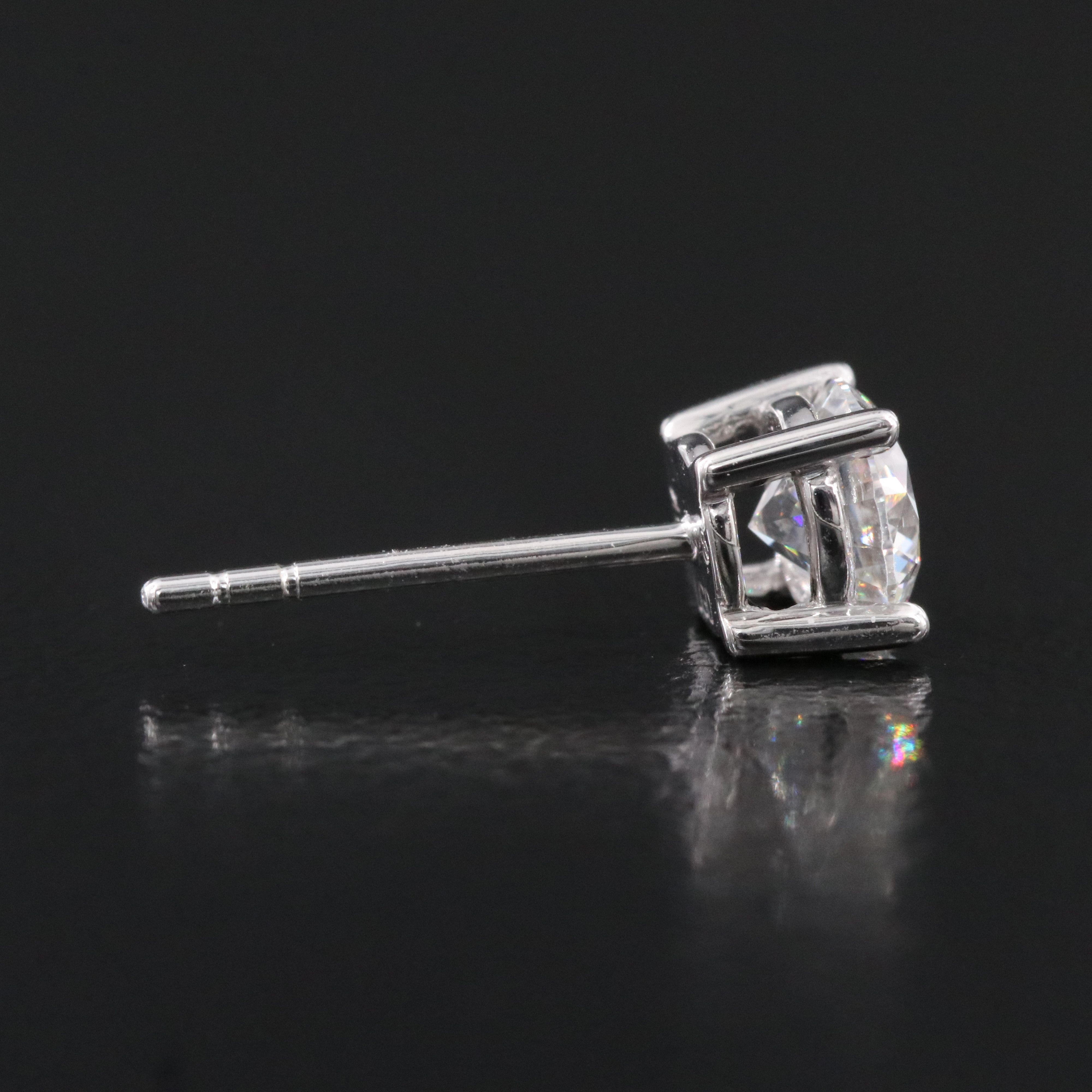 14K 1.03 CTW Lab Grown Diamond Stud Earrings
