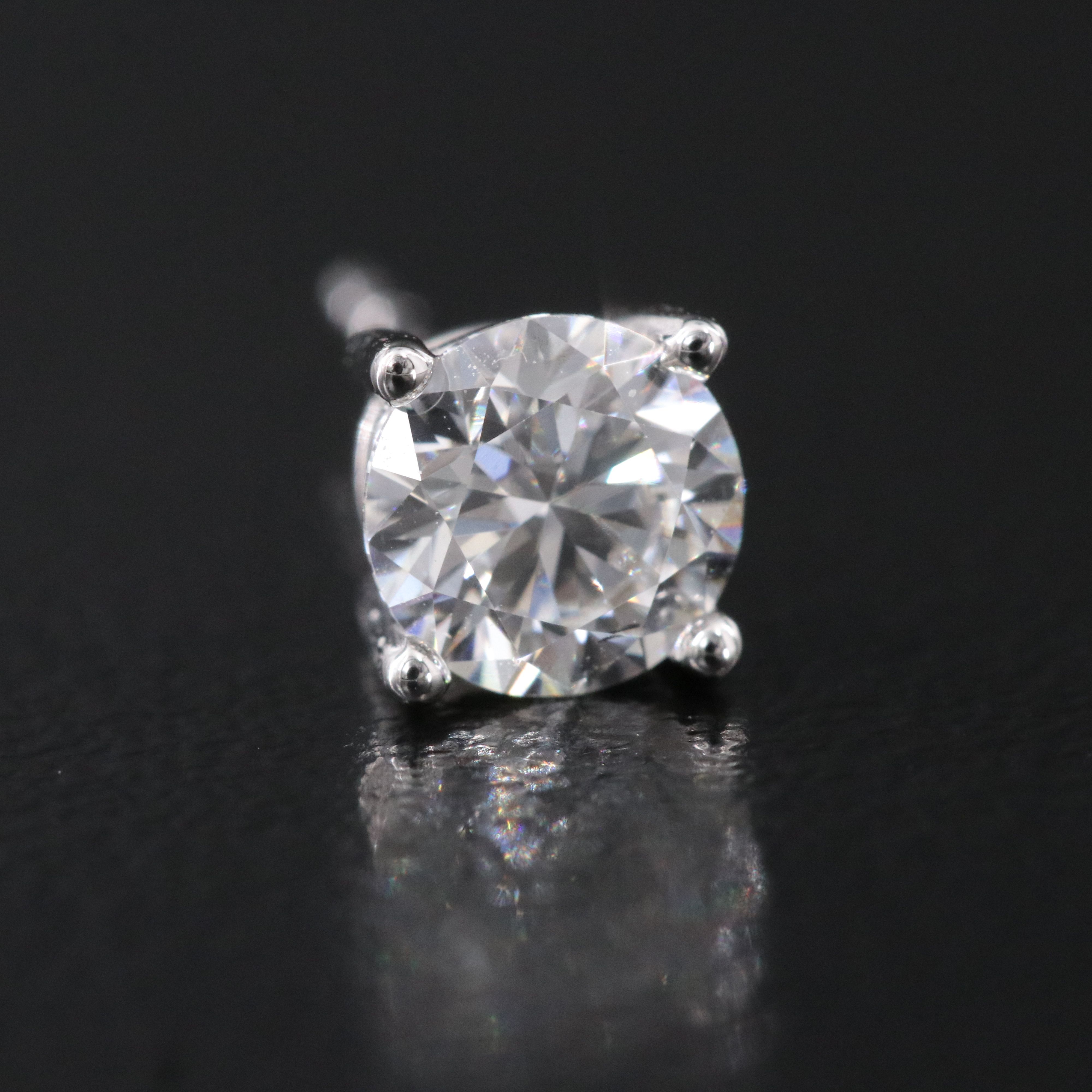 14K 1.03 CTW Lab Grown Diamond Stud Earrings