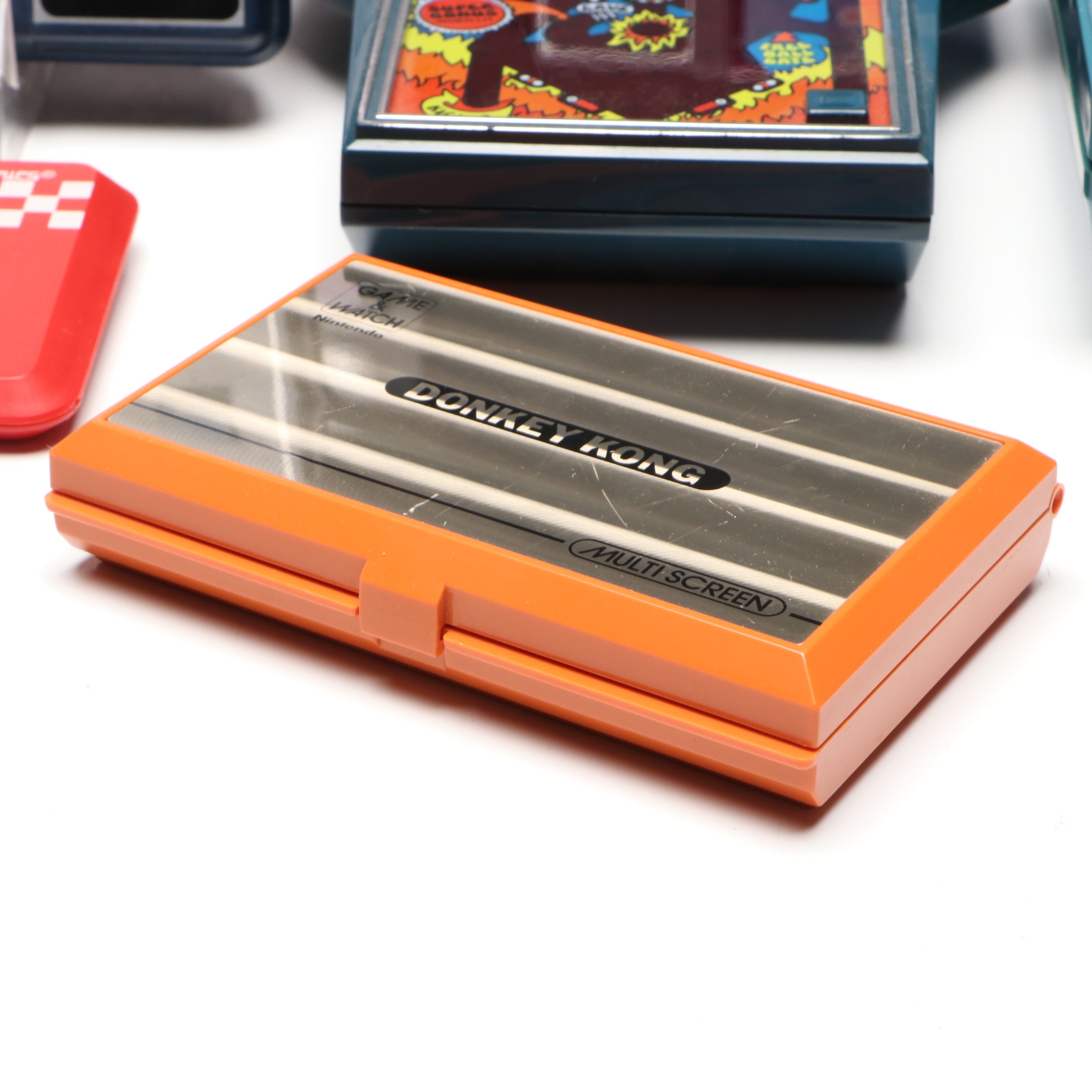 Nintendo "Donkey Kong" with Entex and Other Handheld Vintage Games