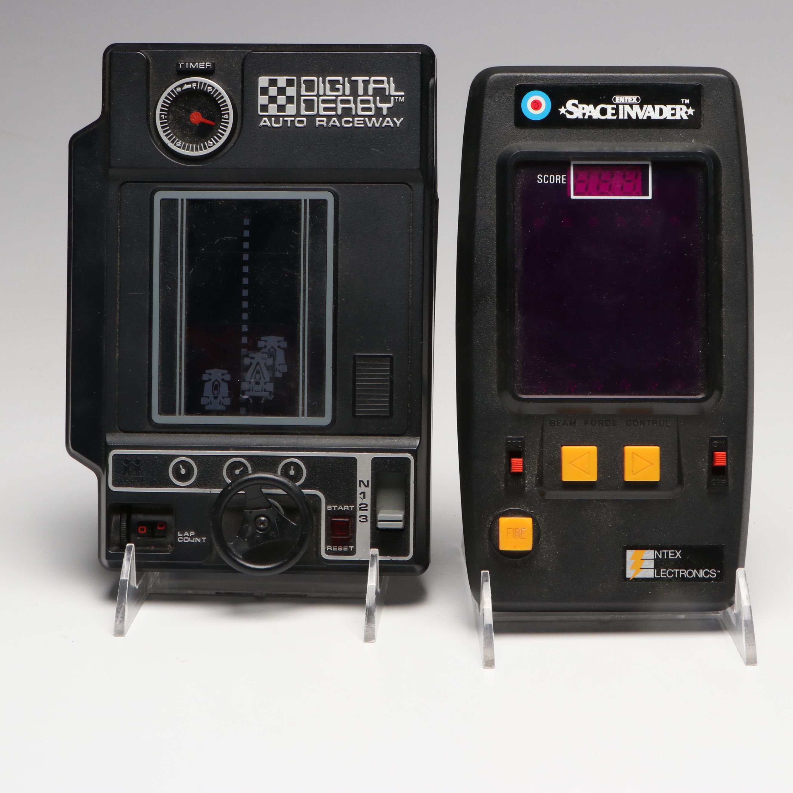 Nintendo "Donkey Kong" with Entex and Other Handheld Vintage Games