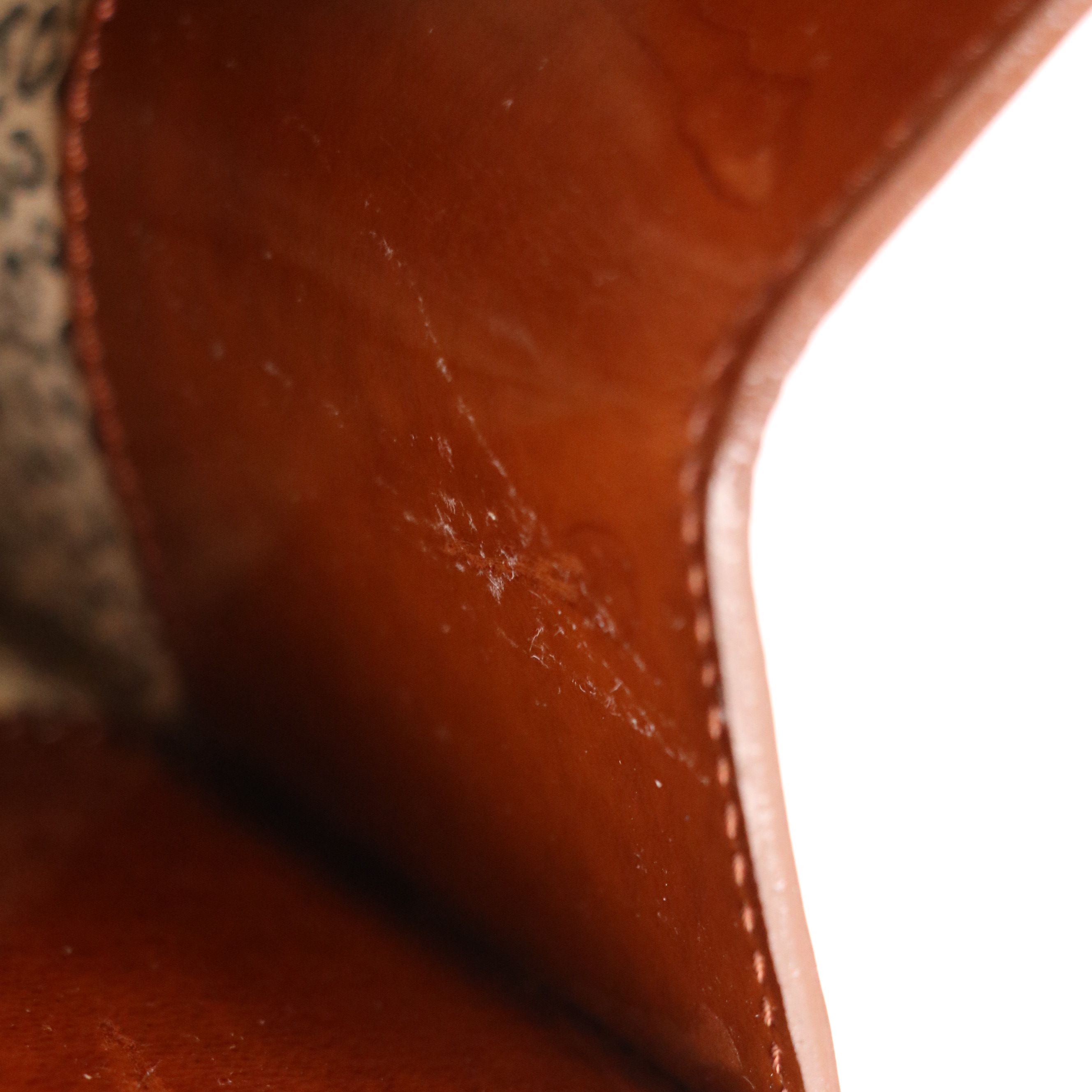 Cartier Panthère Shoulder Bag in Brown Patent Leather