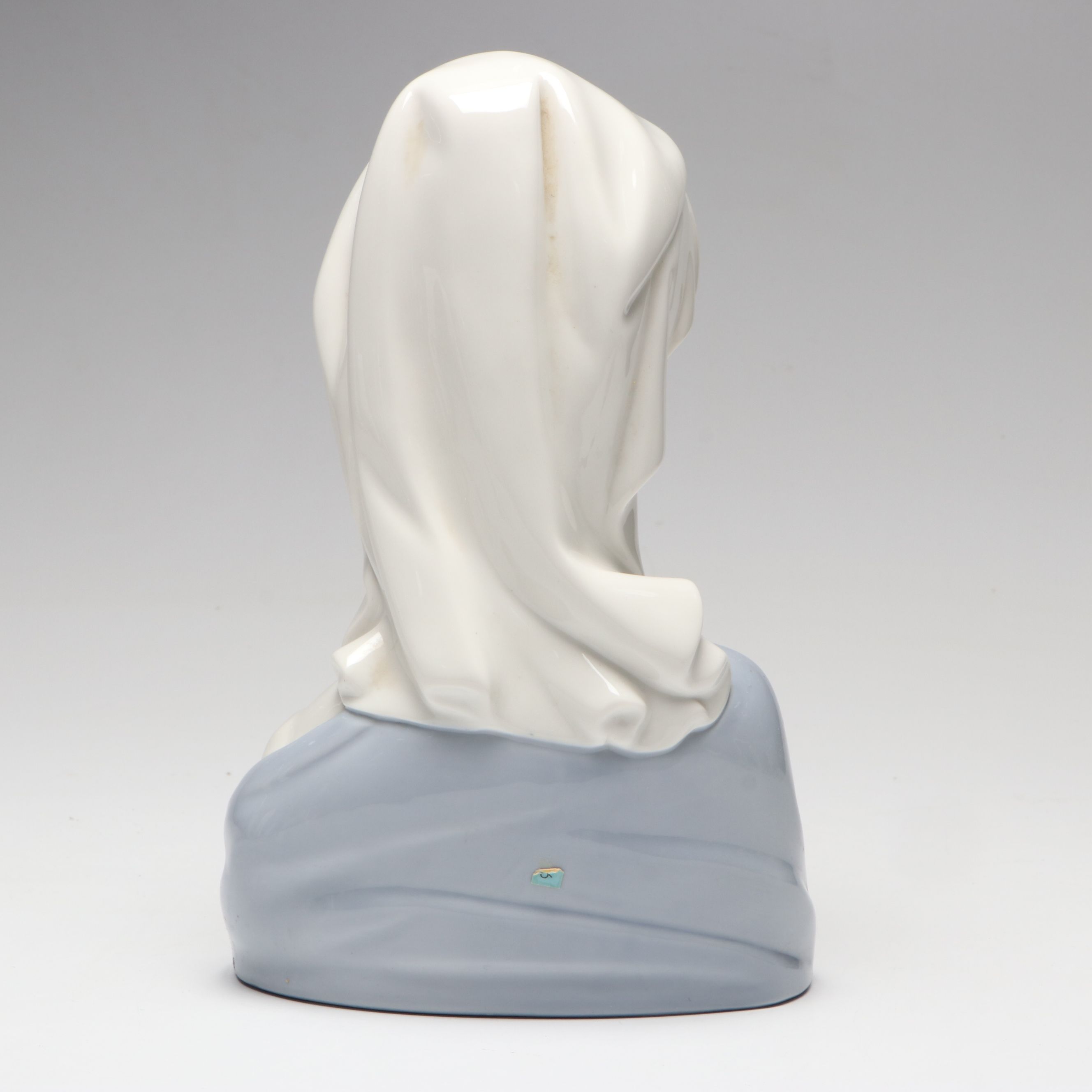 Lladró "Madonna Head" Porcelain Figurine Designed by Vincente Martinez