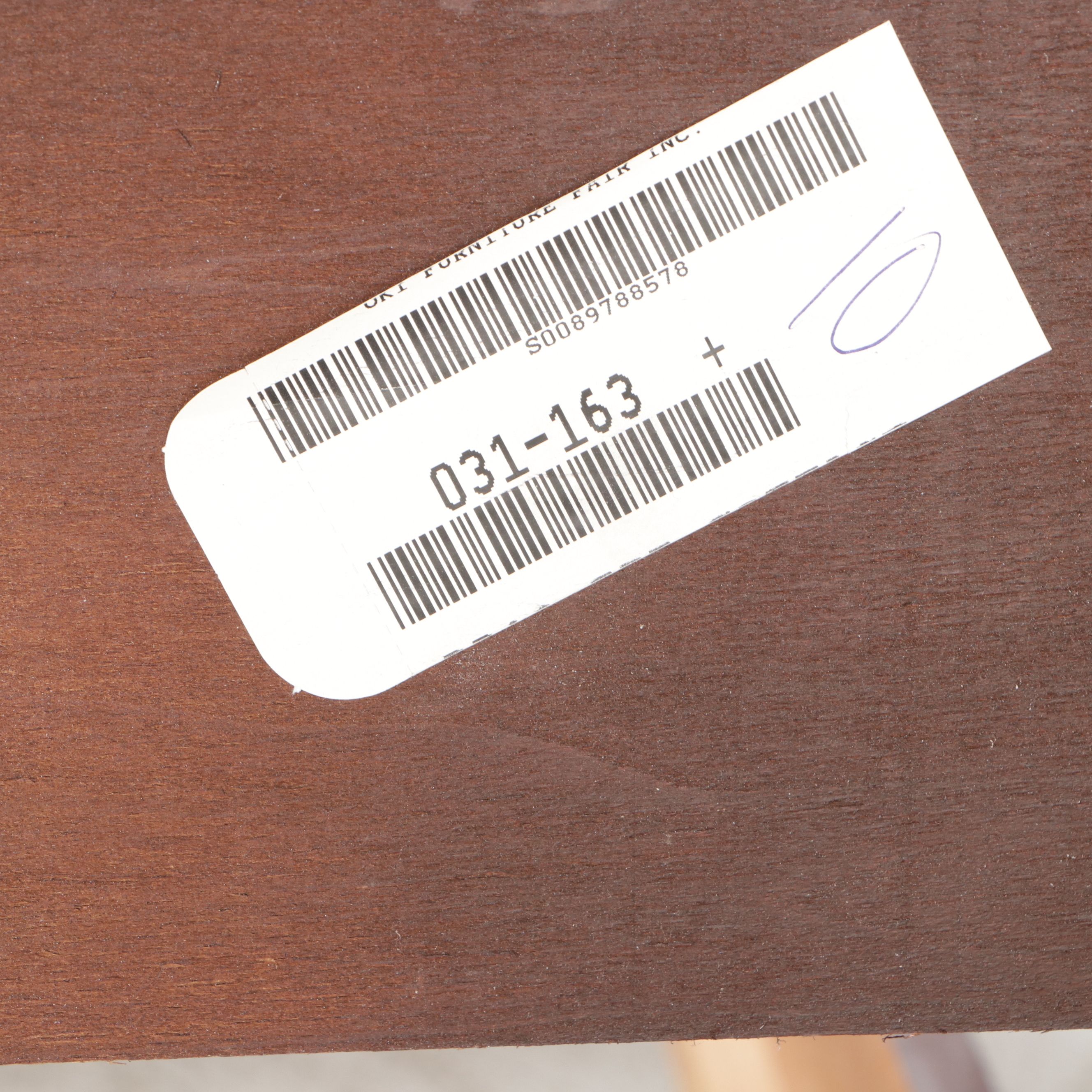 Vaughan-Bassett Cherry Finish Mission Style Slat Four-Poster Bed