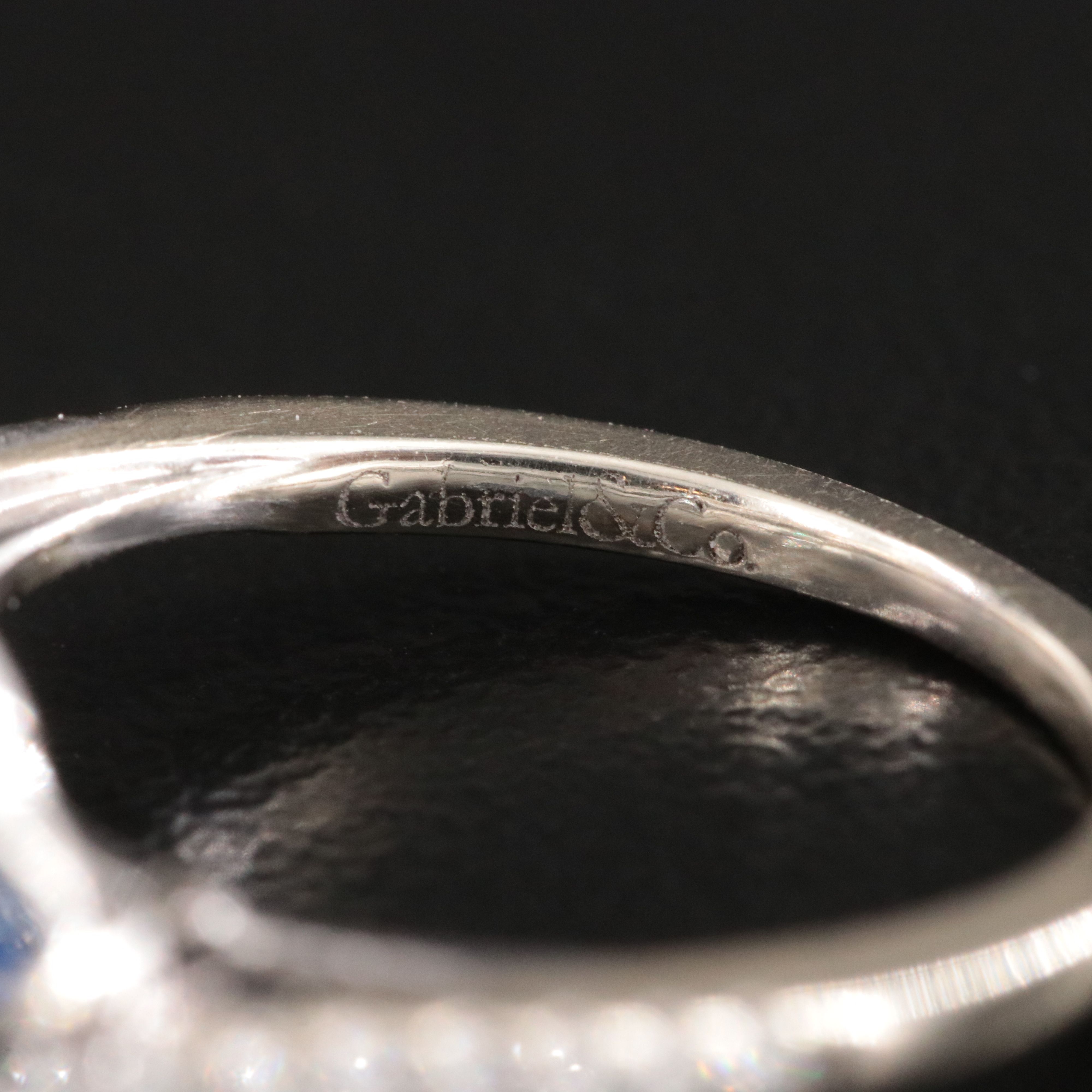 14K 1.27 CTW Diamond and Sapphire Ring