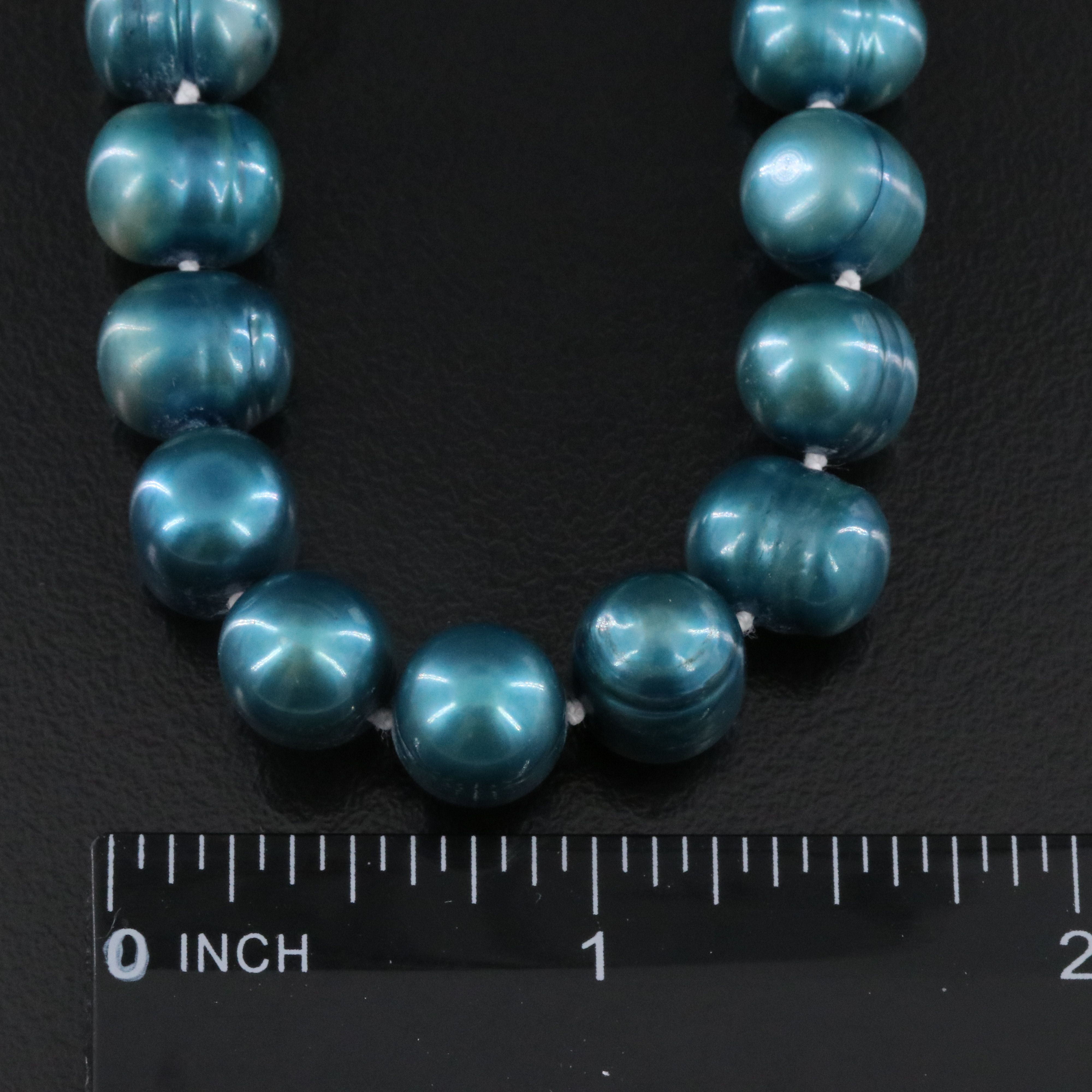 8.60 – 11.25 MM Pearl Necklace with 14K Clasp