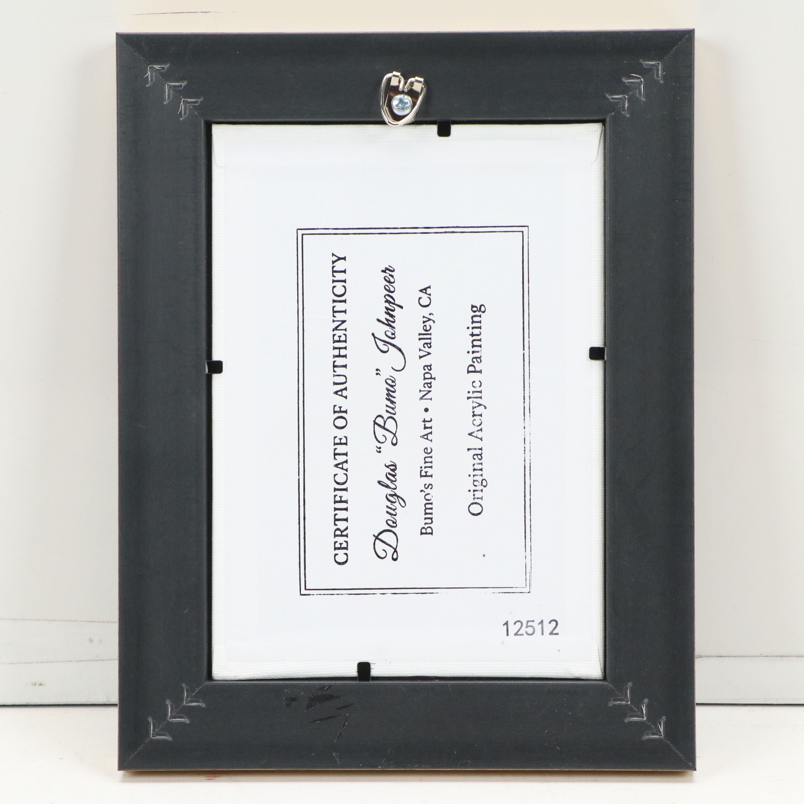 Douglas "Bumo" Johnpeer Acrylic Painting of Nocturne Low Country Landscape