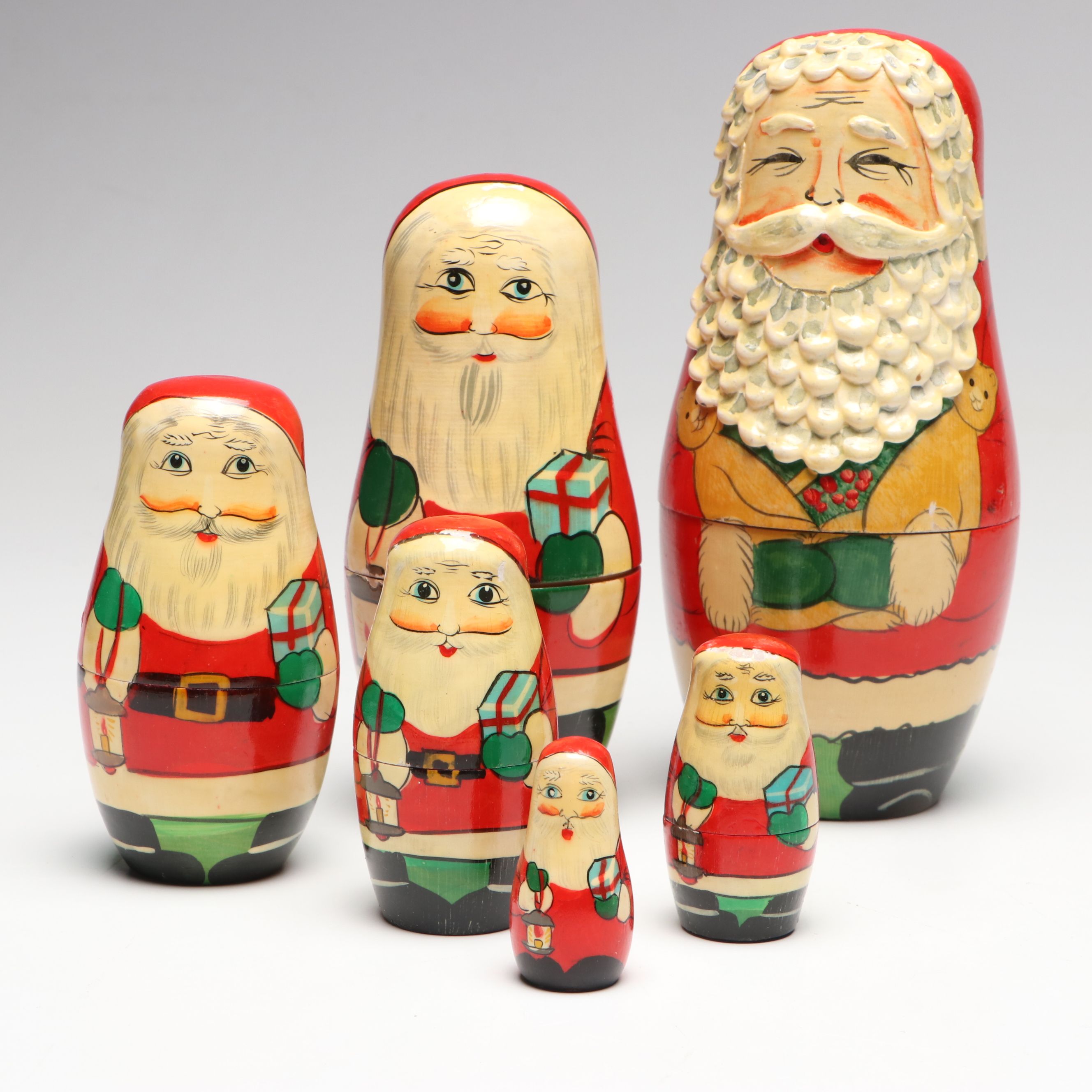 Russian Politicians and Other Hand-Painted Matryoshka Dolls