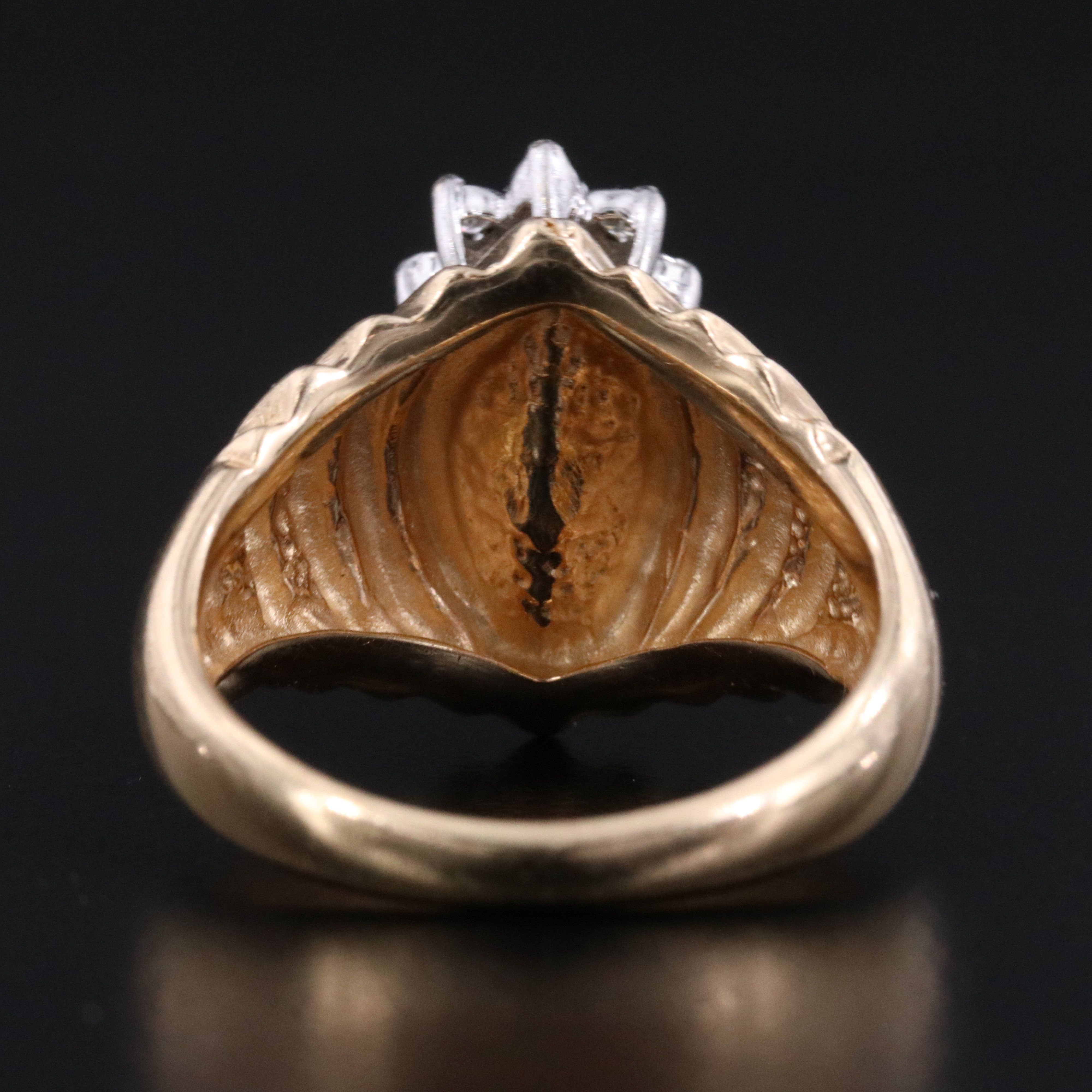 14K 0.53 CTW Diamond Tiered Ring