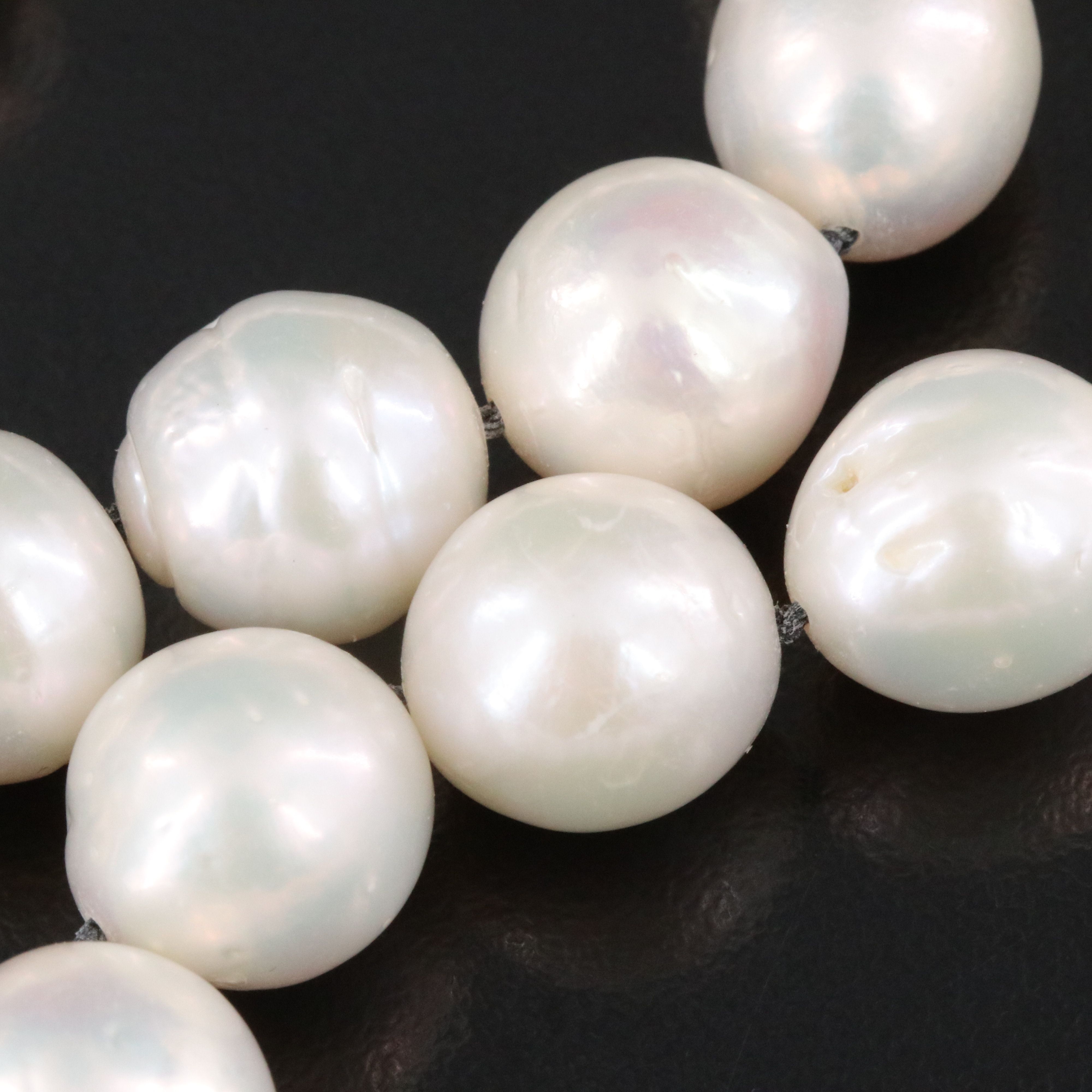 11.00 – 13.00 MM Pearl Necklace with 14K Clasp