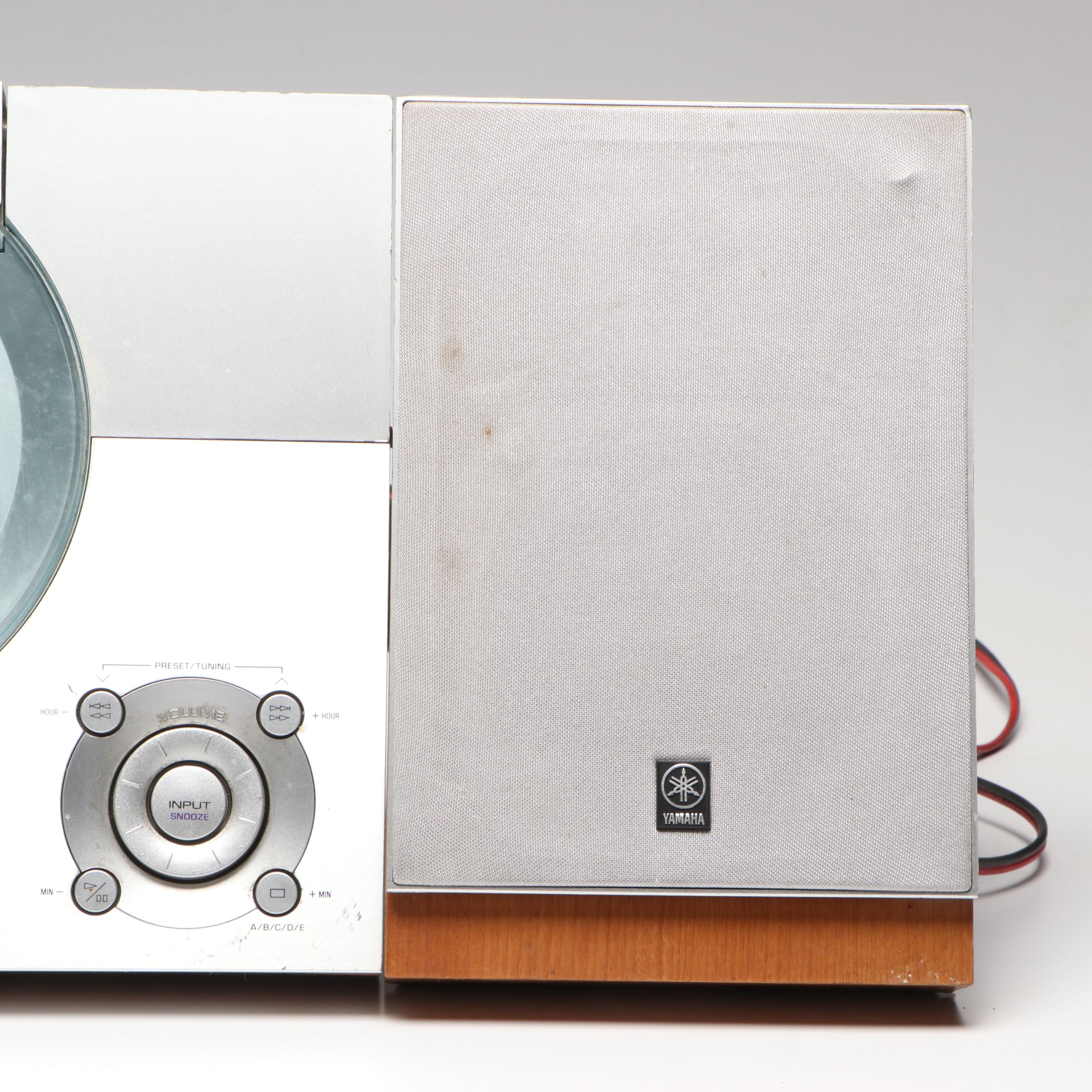 Yamaha CD Turntable and Speakers with TEAC Headphones