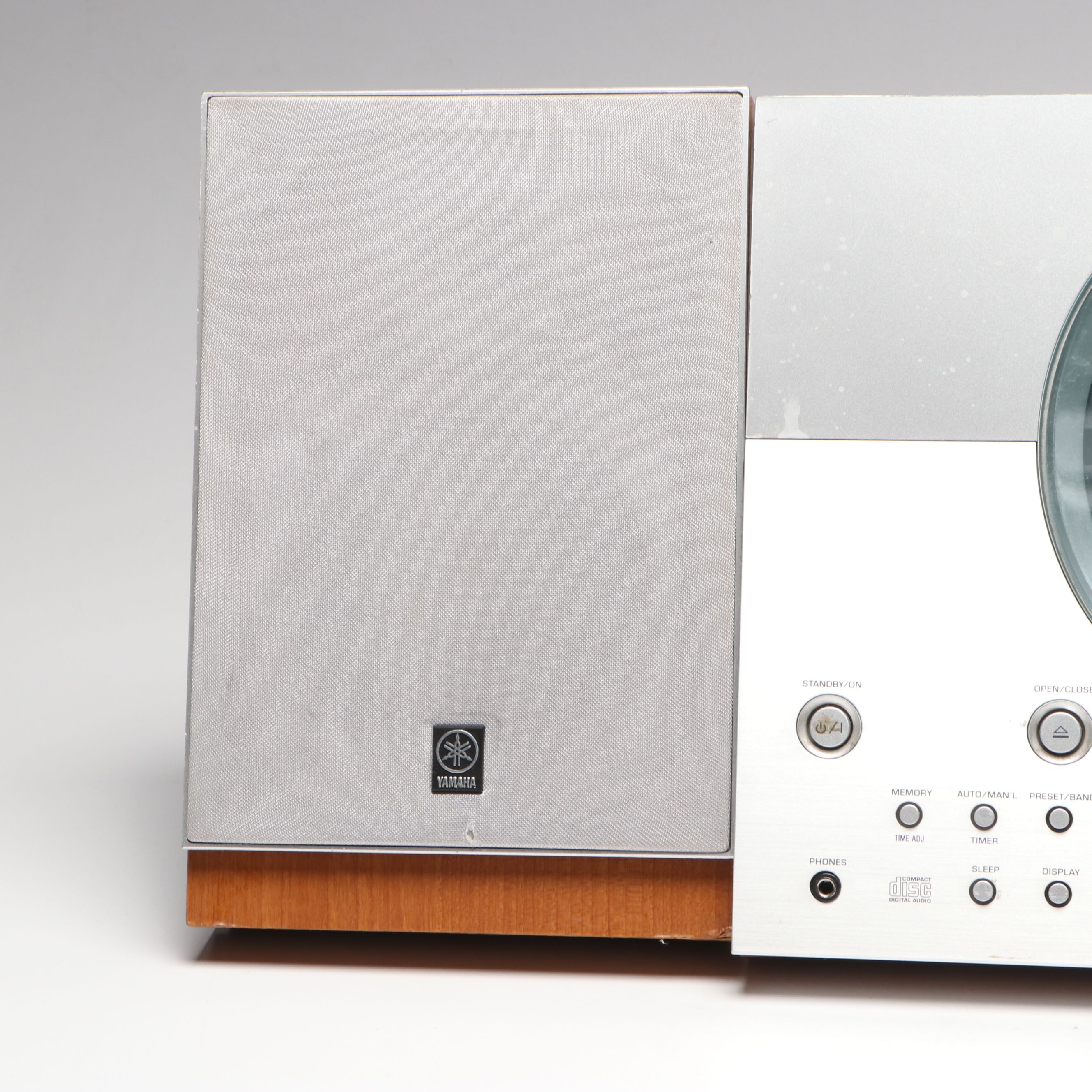 Yamaha CD Turntable and Speakers with TEAC Headphones