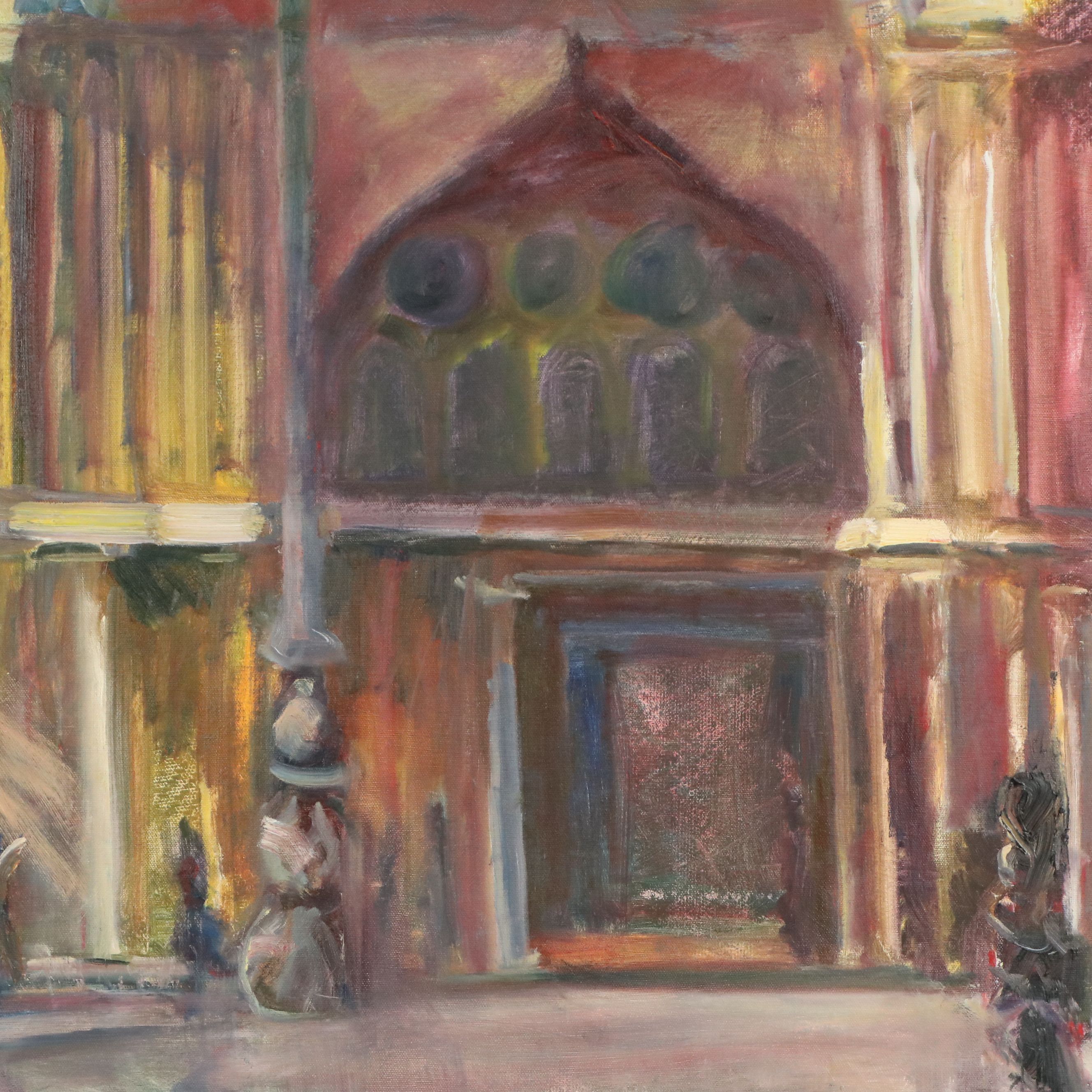 Leif Janek Oil Painting "Italy II," 2026