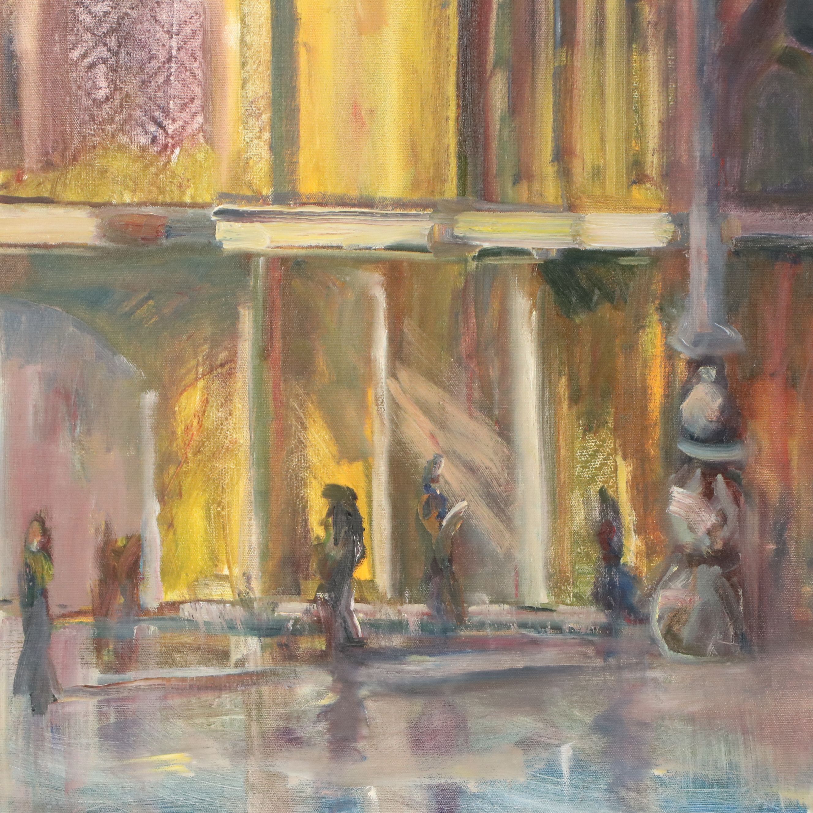 Leif Janek Oil Painting "Italy II," 2026