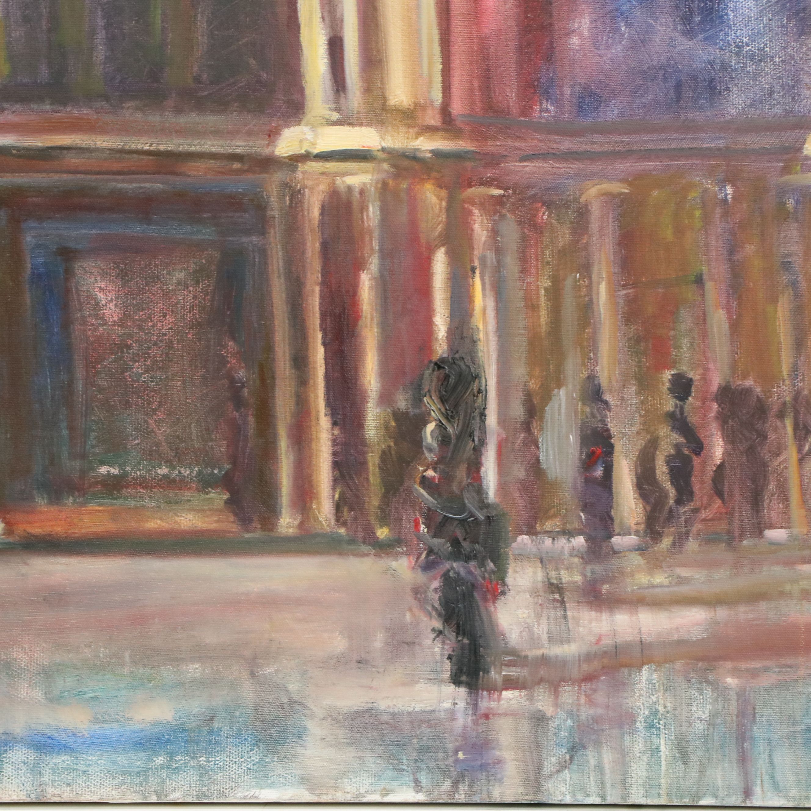 Leif Janek Oil Painting "Italy II," 2026