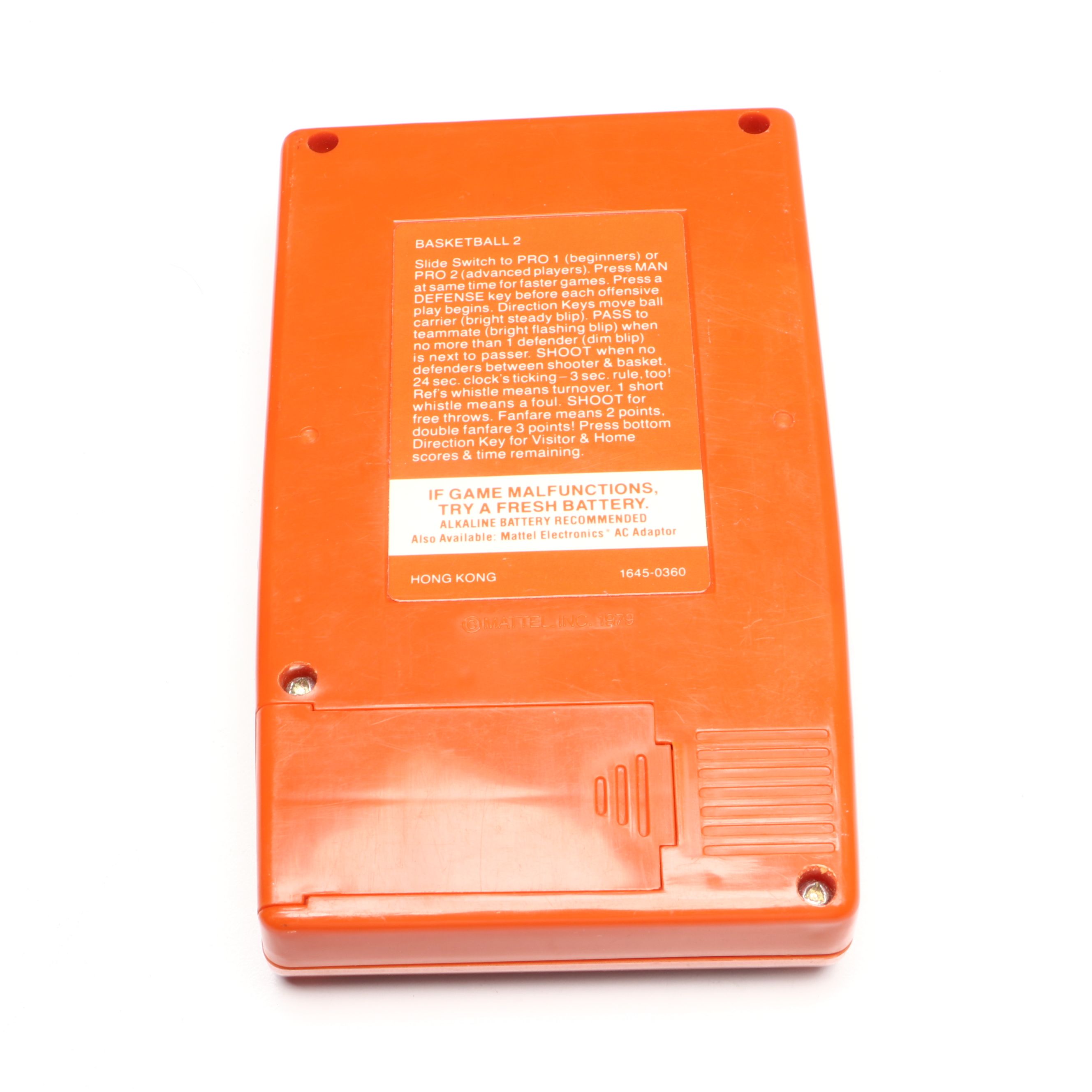 Entex Electronic Baseball, Mattel Soccer and More Handheld Games, 1970s