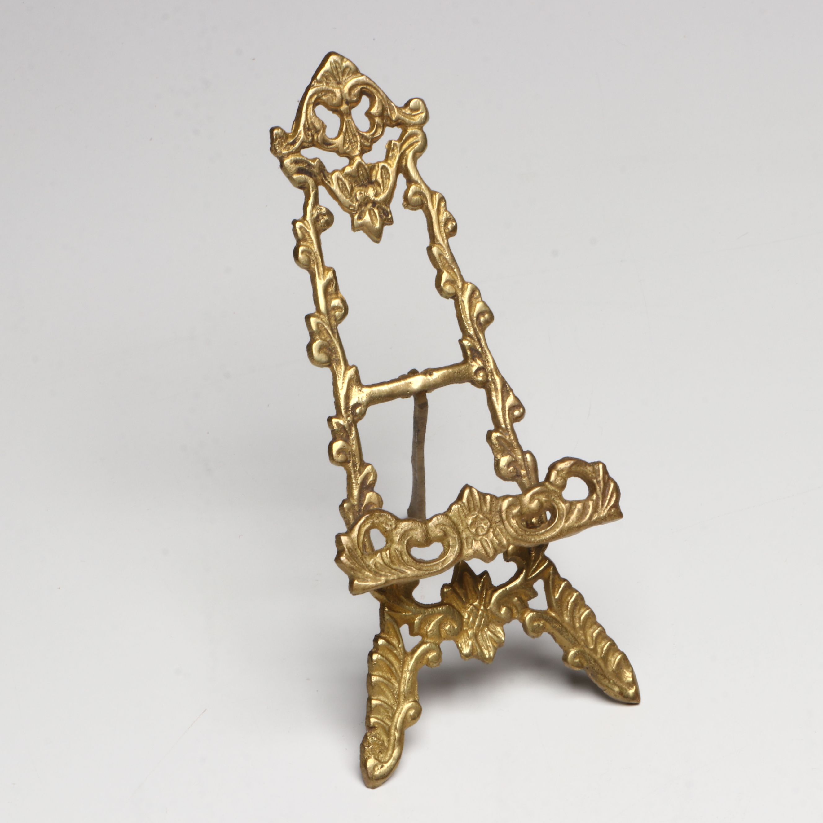 Antique Style Porcelain Doll Ornaments with Chambersticks and Tabletop Easel