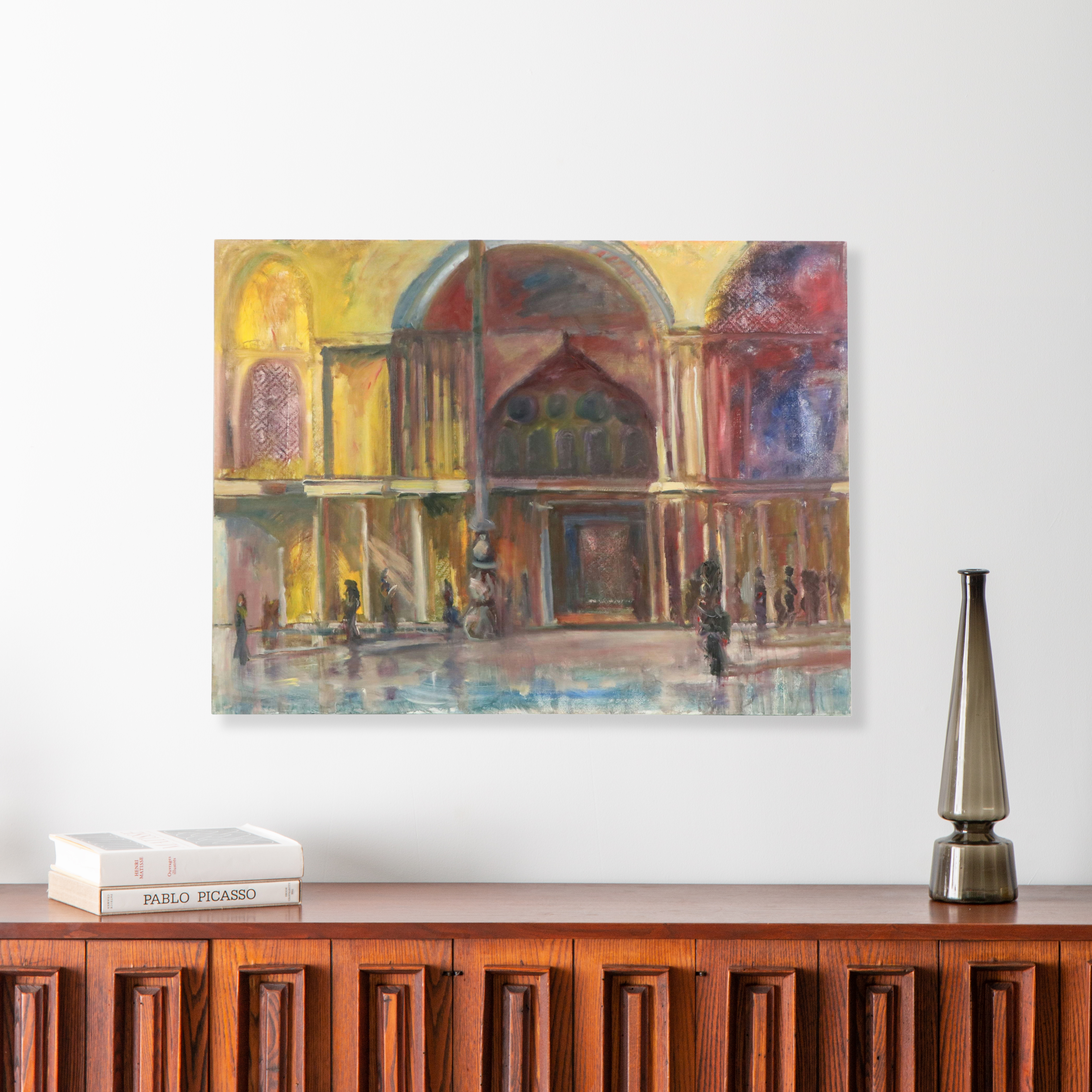 Leif Janek Oil Painting "Italy II," 2026