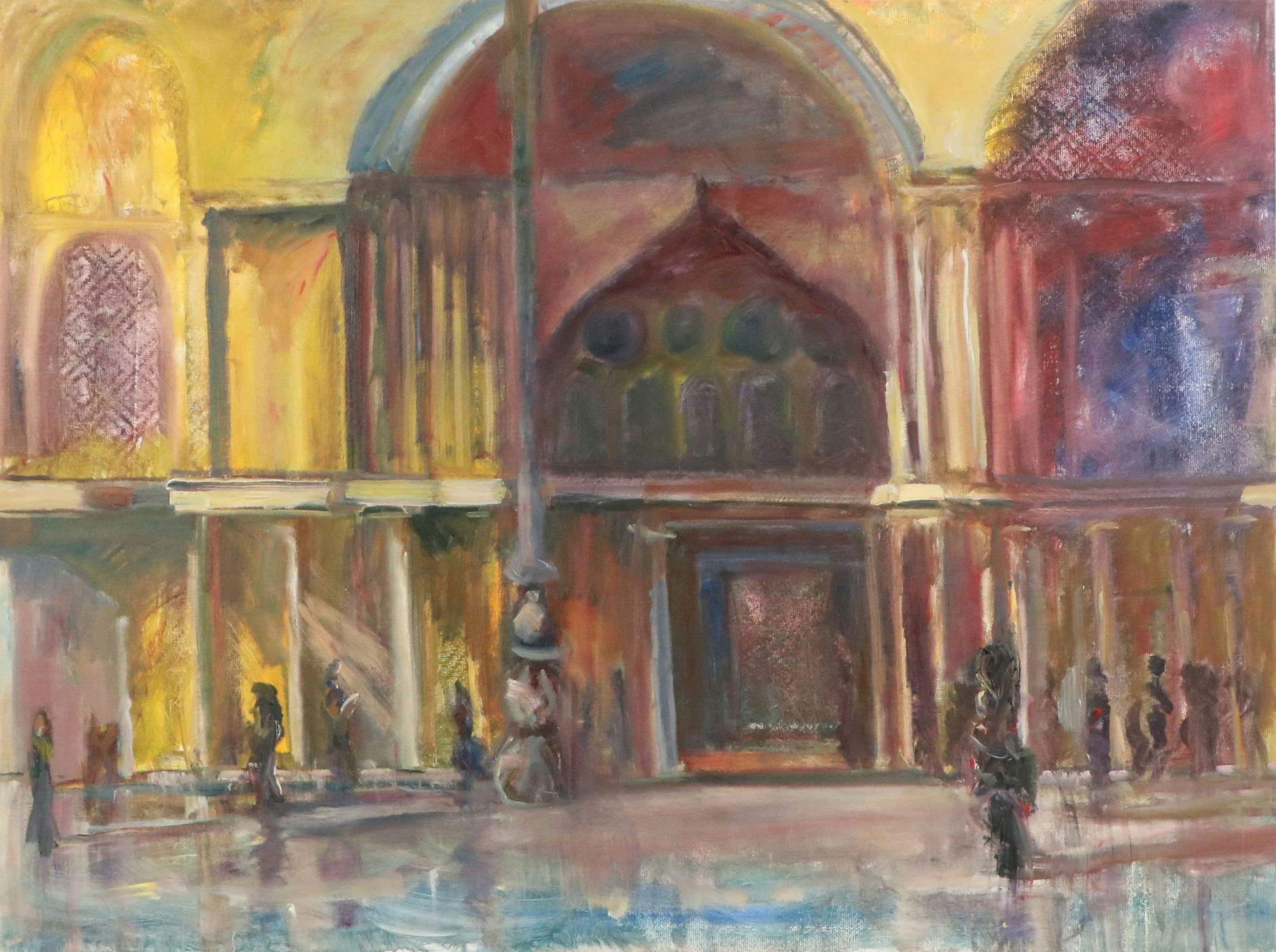 Leif Janek Oil Painting "Italy II," 2026