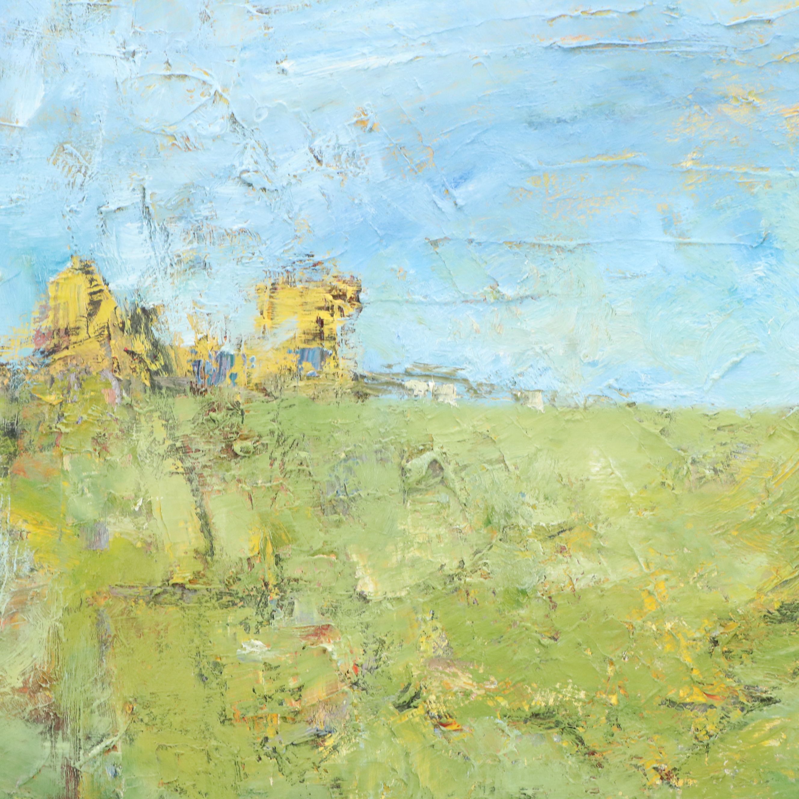 Leif Janek Oil Painting "Meadow," 2026