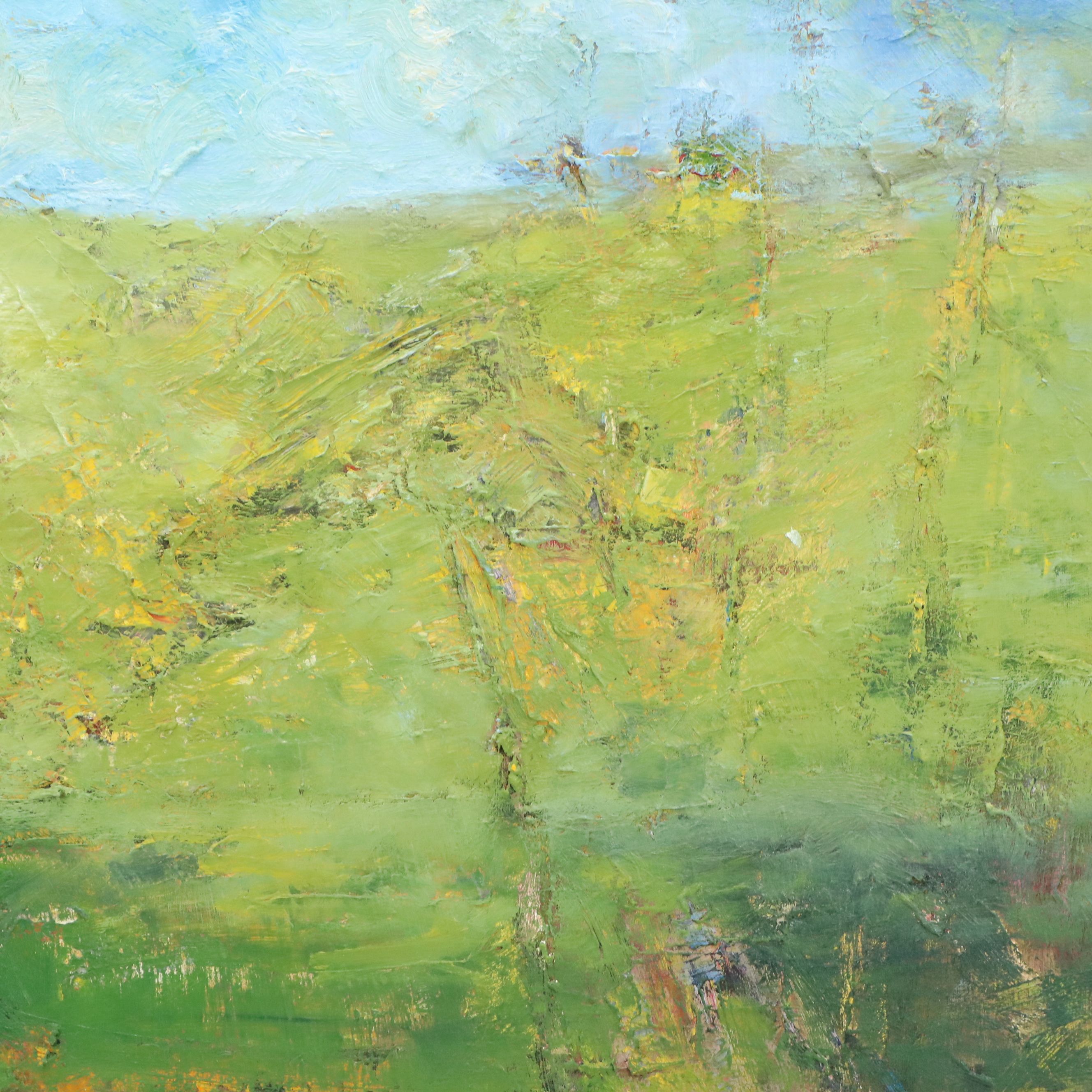 Leif Janek Oil Painting "Meadow," 2026