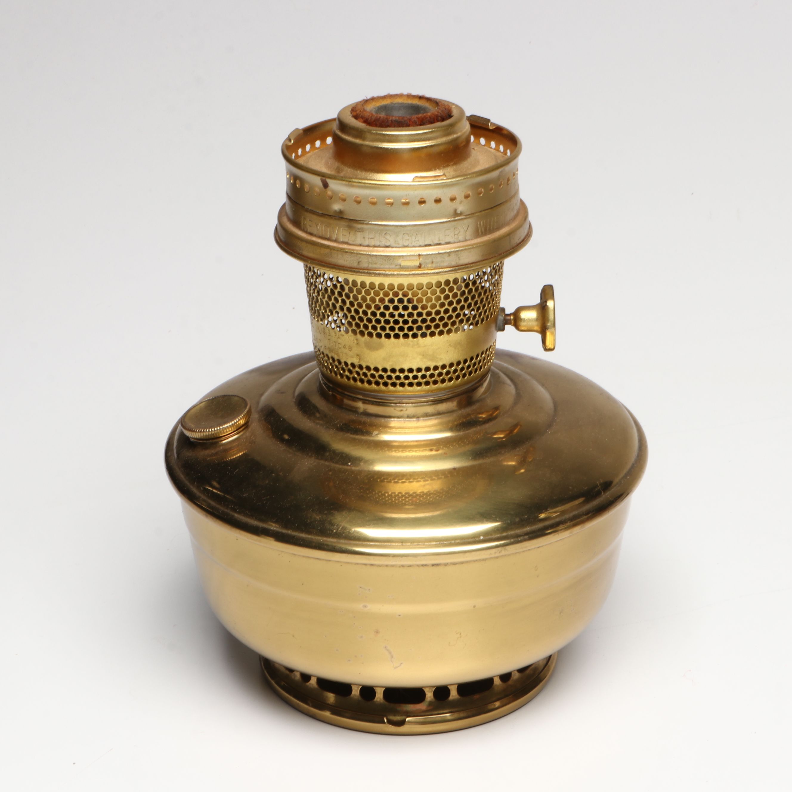 EAPG Oil Lamp with P&A, Aladdin and Other Oil Lamps, Adapted