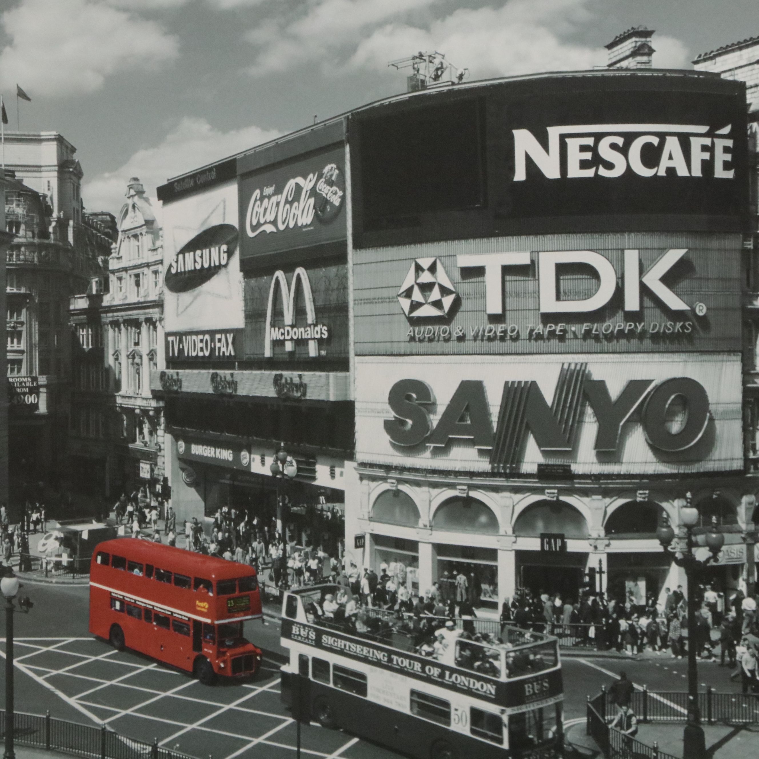 IKEA Offset Lithograph of Piccadilly Circus, London