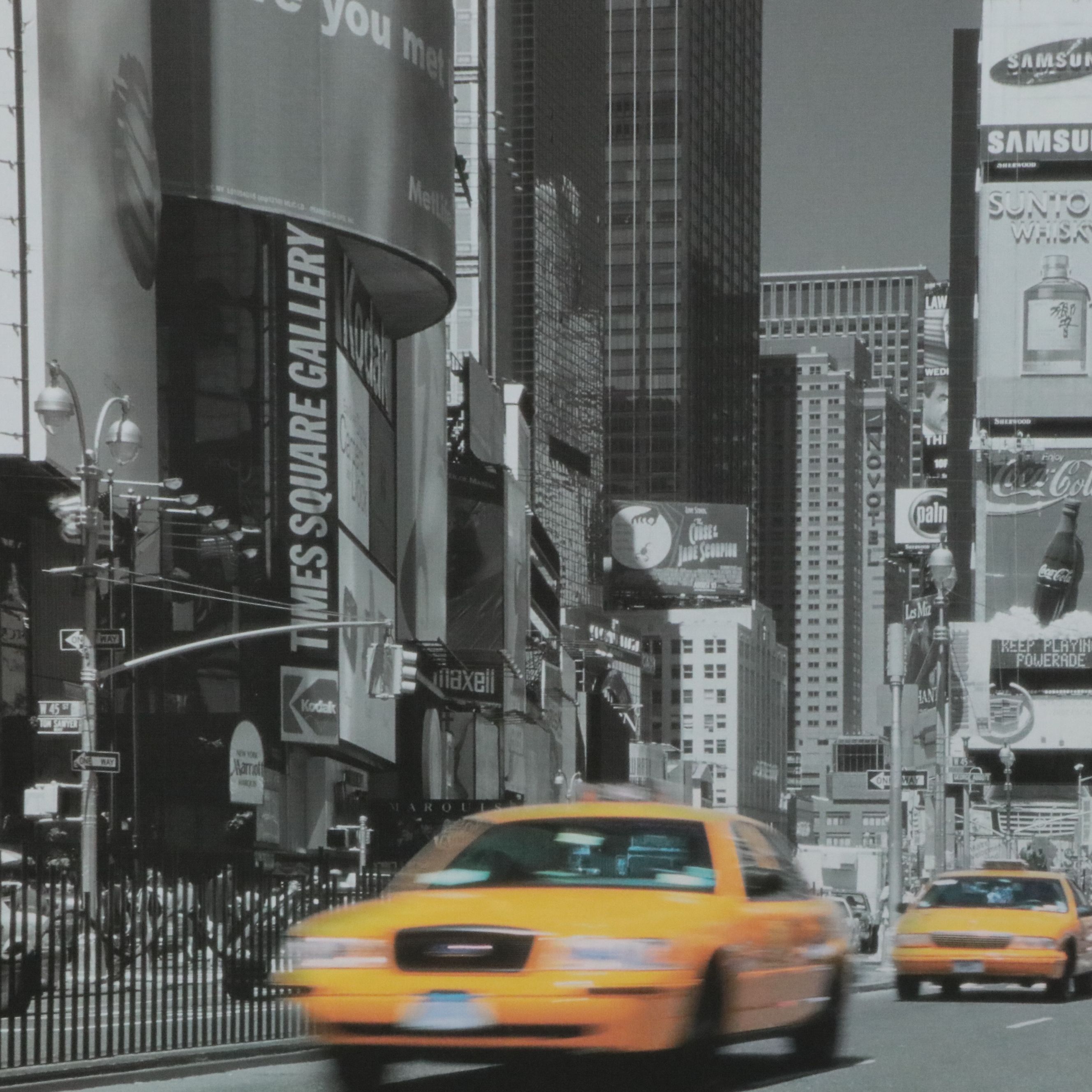 IKEA Offset Lithograph of Times Square, New York City, 21st Century