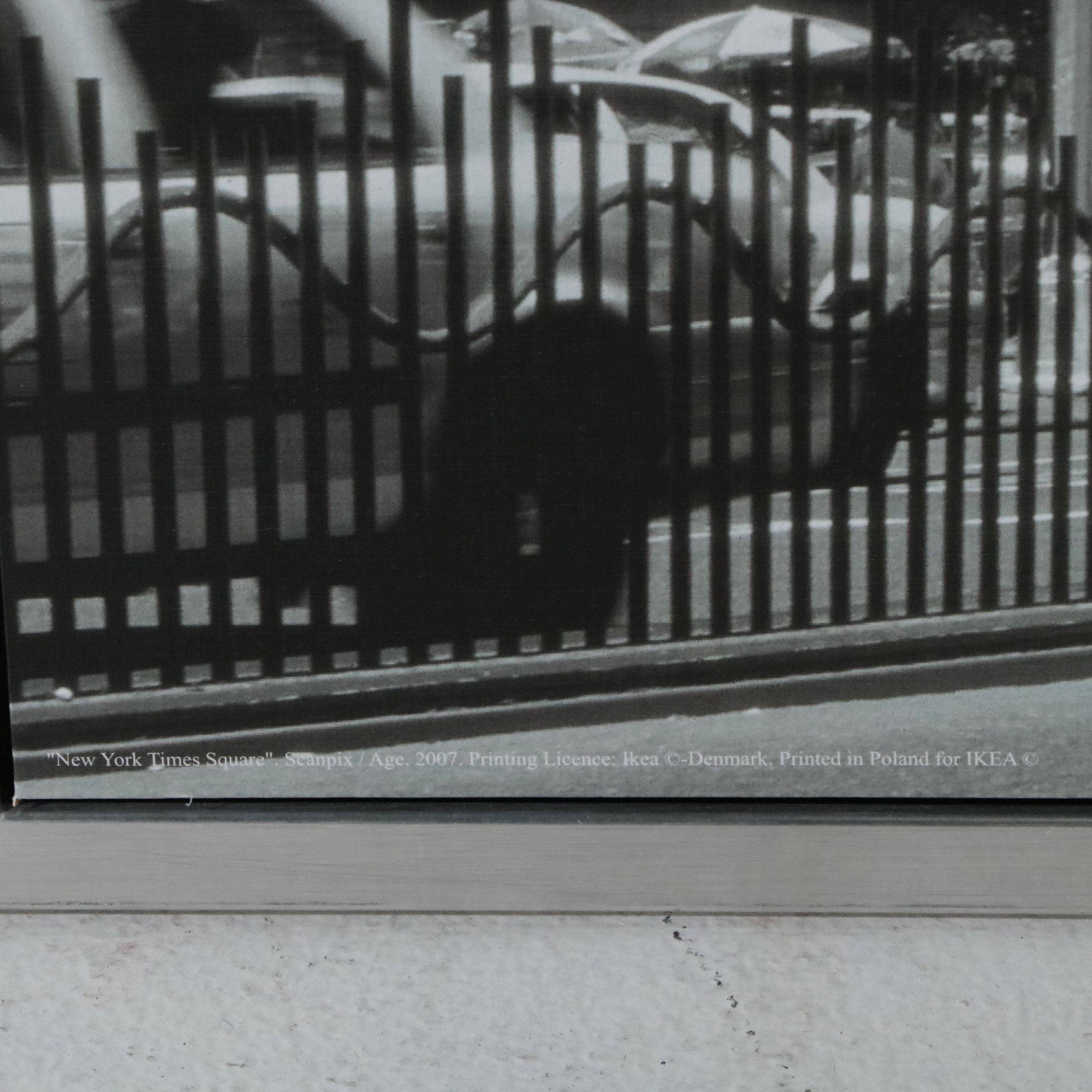 IKEA Offset Lithograph of Times Square, New York City, 21st Century