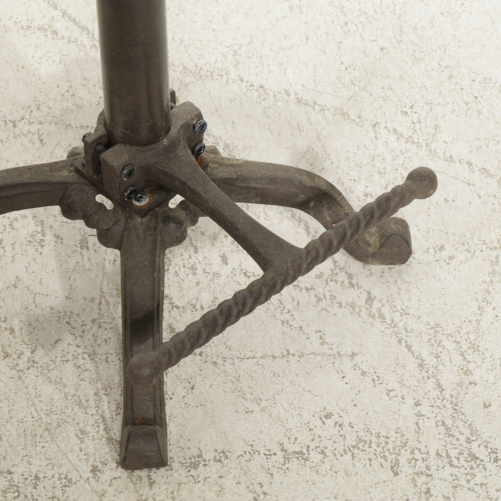 Five Rustic Industrial Style Tractor Seat Barstools