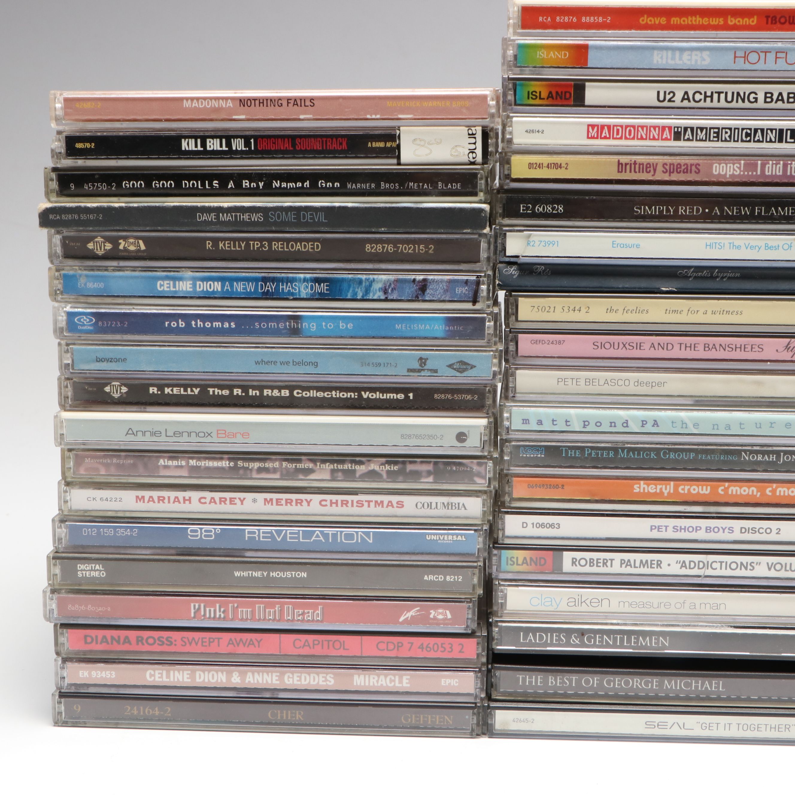 Whitney Houston, Madonna, Pearl Jam, Elton John and More Music CDs